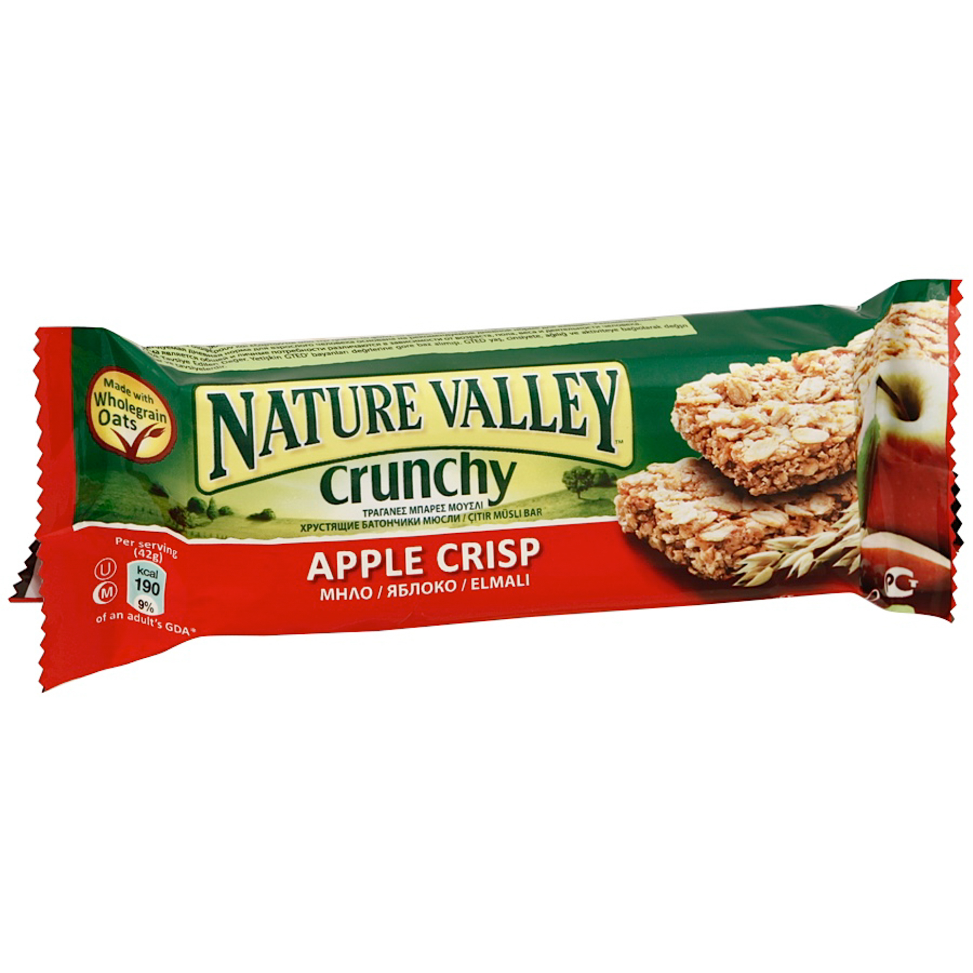 фото Батончик мюсли nature valley яблоко 42 г