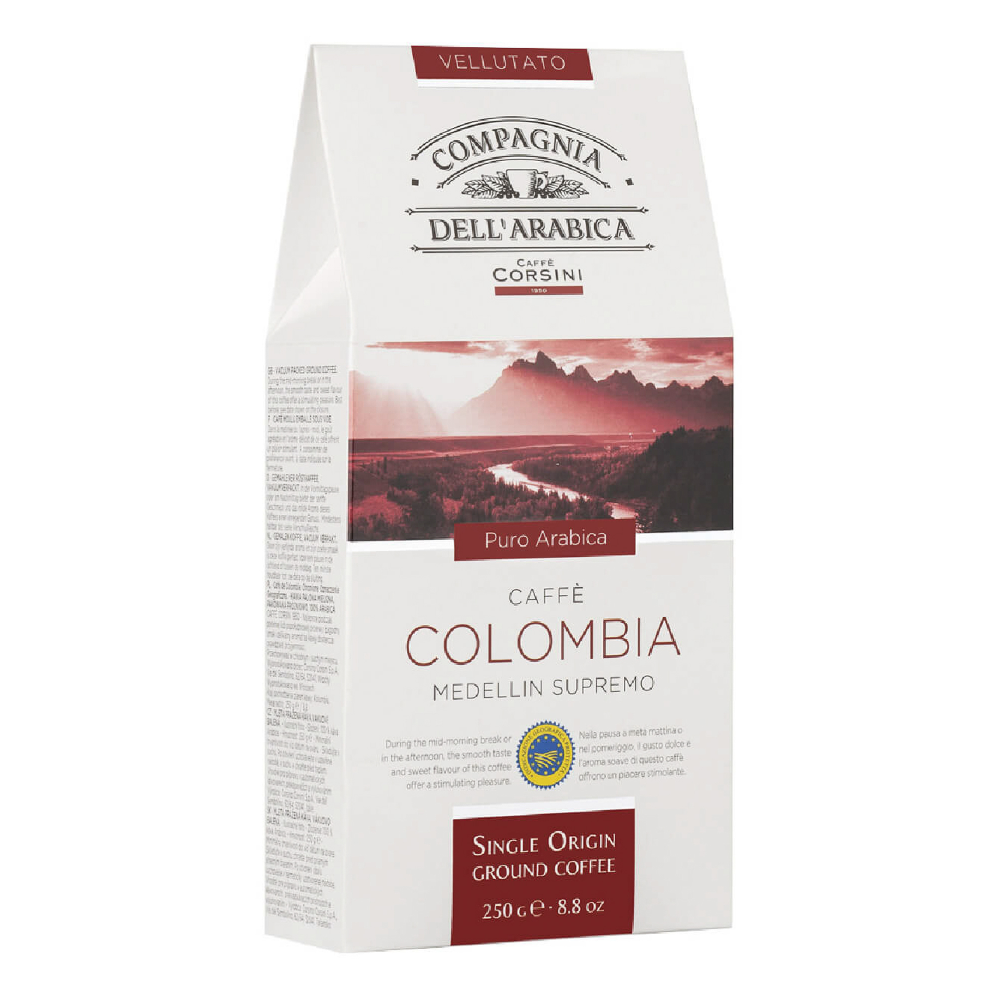 Кофе молотый Compagnia Dell'Arabica Colombia Medellin Supremo 250 г
