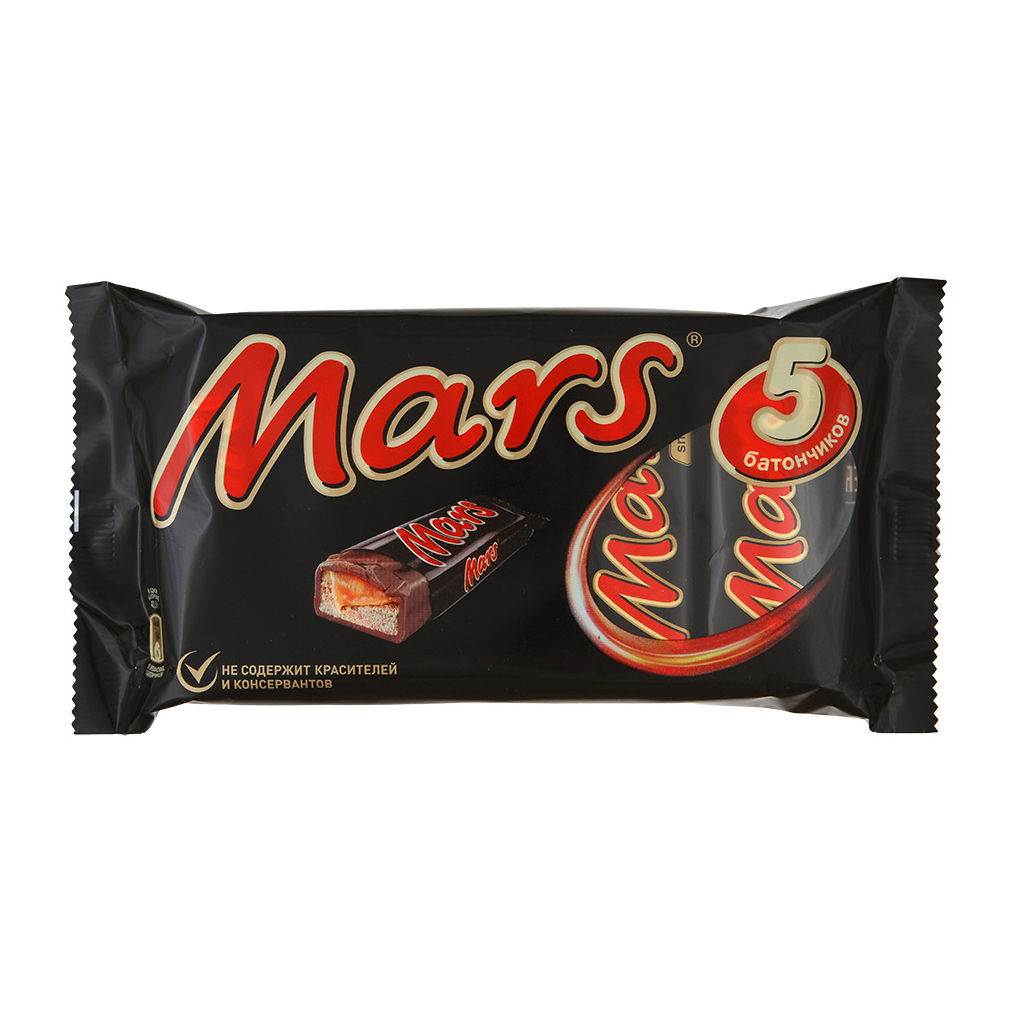 фото Шоколадный батончик mars мультипак 202,5 г