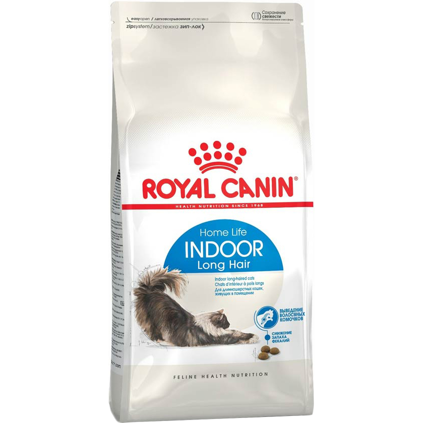 фото Корм для кошек royal canin indoor long hair 400 г