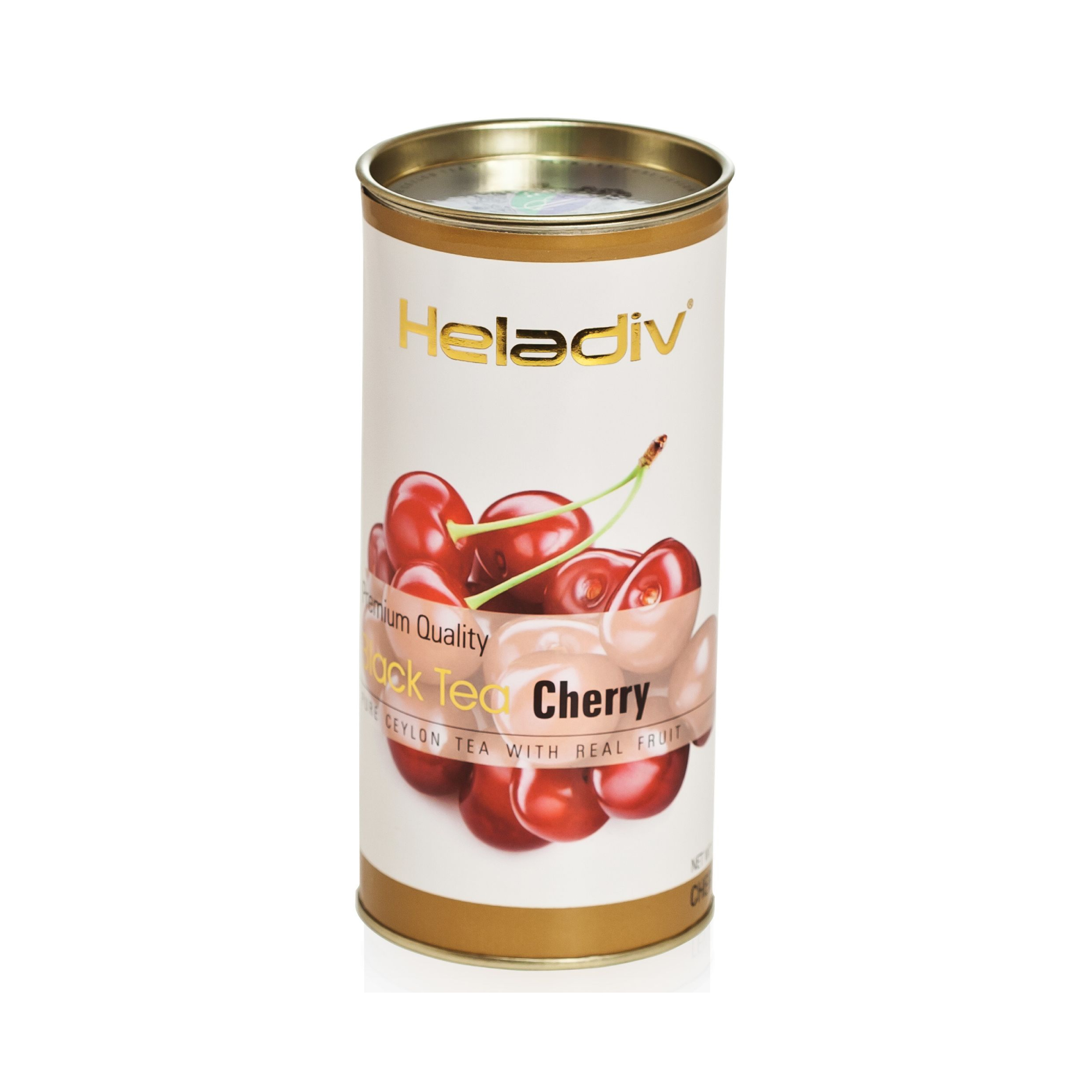 Чай черный Heladiv Cherry с вишней листовой, 100 г