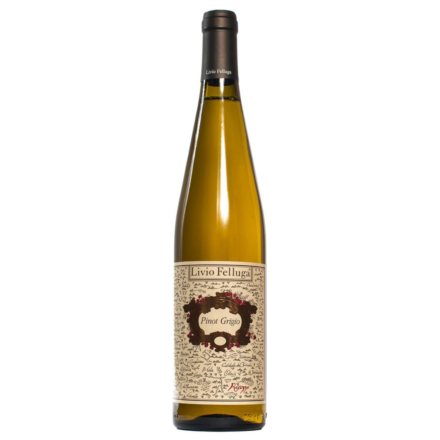 фото Вино белое сухое livio felluga pinot grigio colli orientali friuli doc 0,75 л