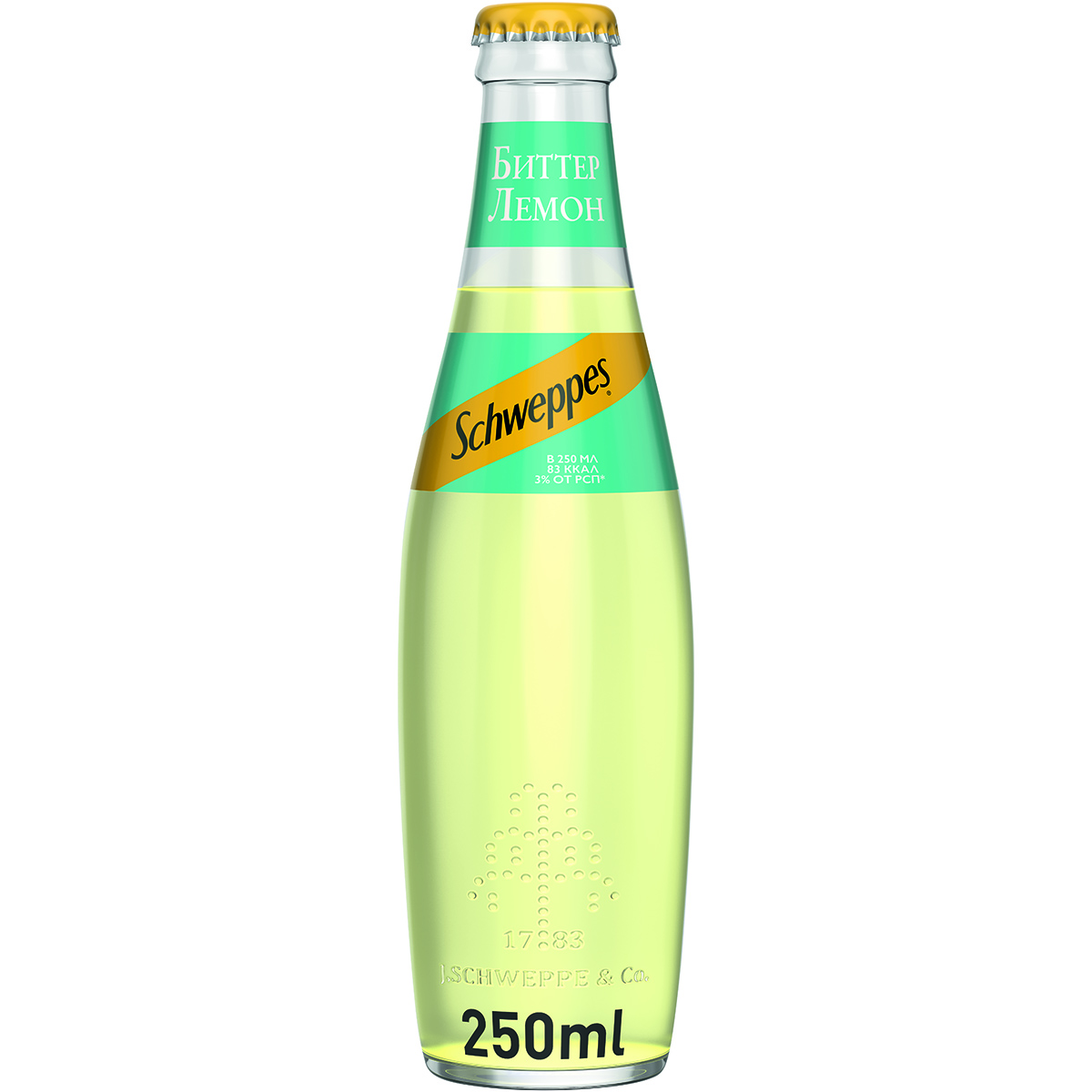 фото Напиток газированный schweppes биттер лемон 250 мл