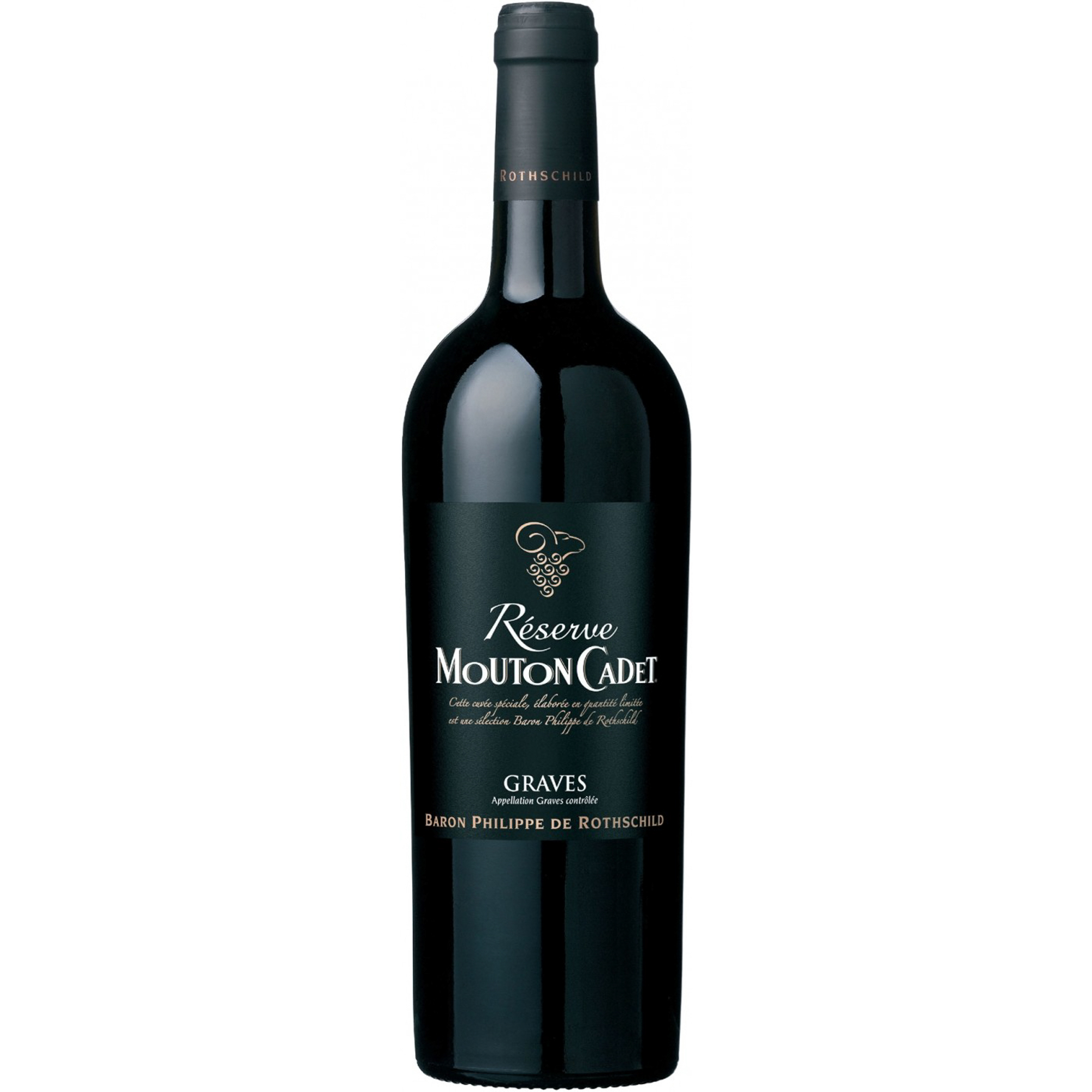 фото Вино красное сухое baron philippe de rotschild reserve "mouton cadet" graves aoc rouge 0,75 л