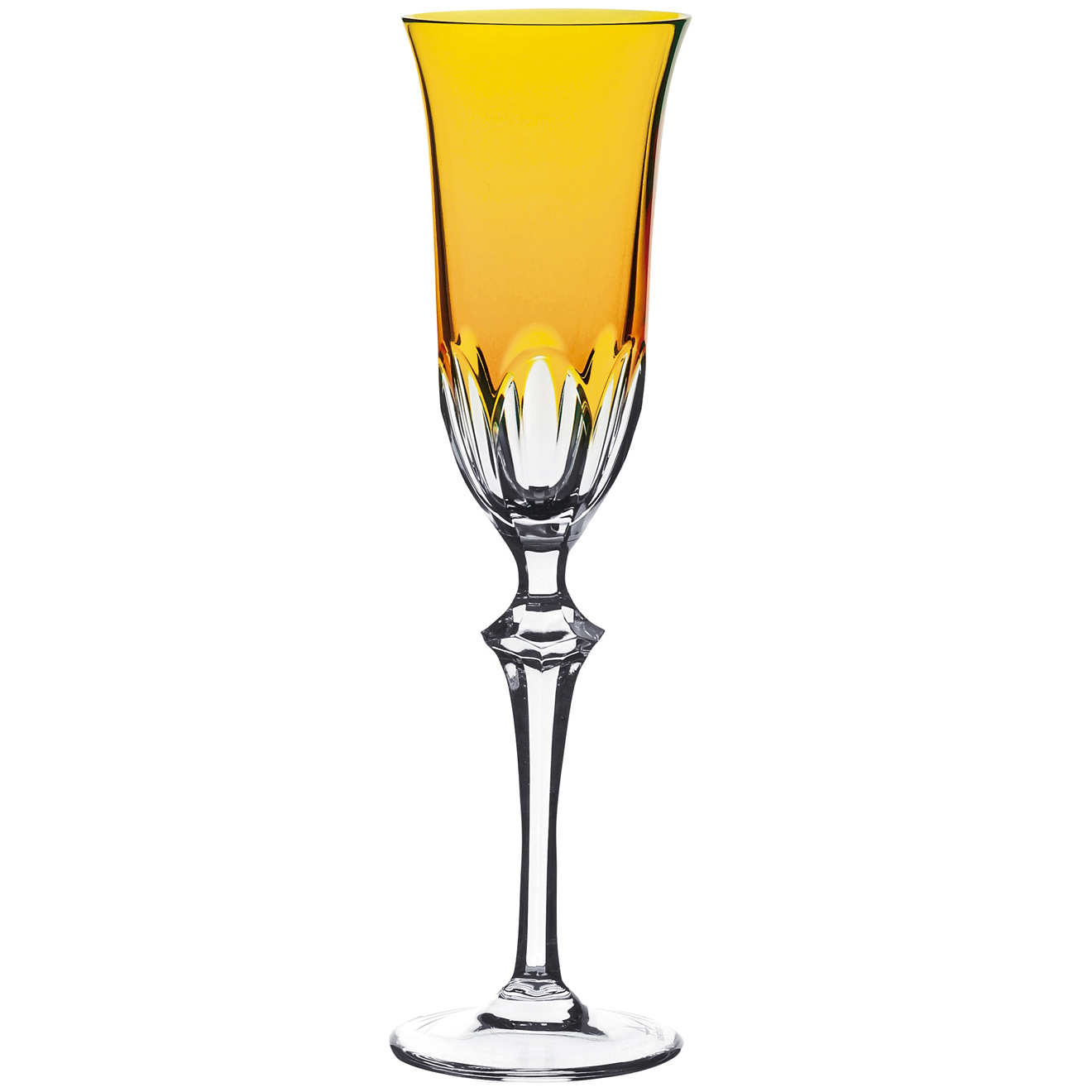 Набор бокалов для шампанского Арнштадт Бокал для шампанского 6шт амбер (9509/7), цвет красный - фото 1