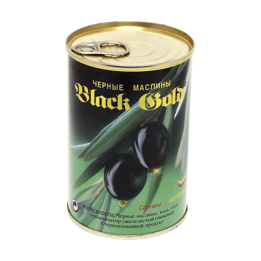 

Маслины черные Oro Negro с косточкой 480 г