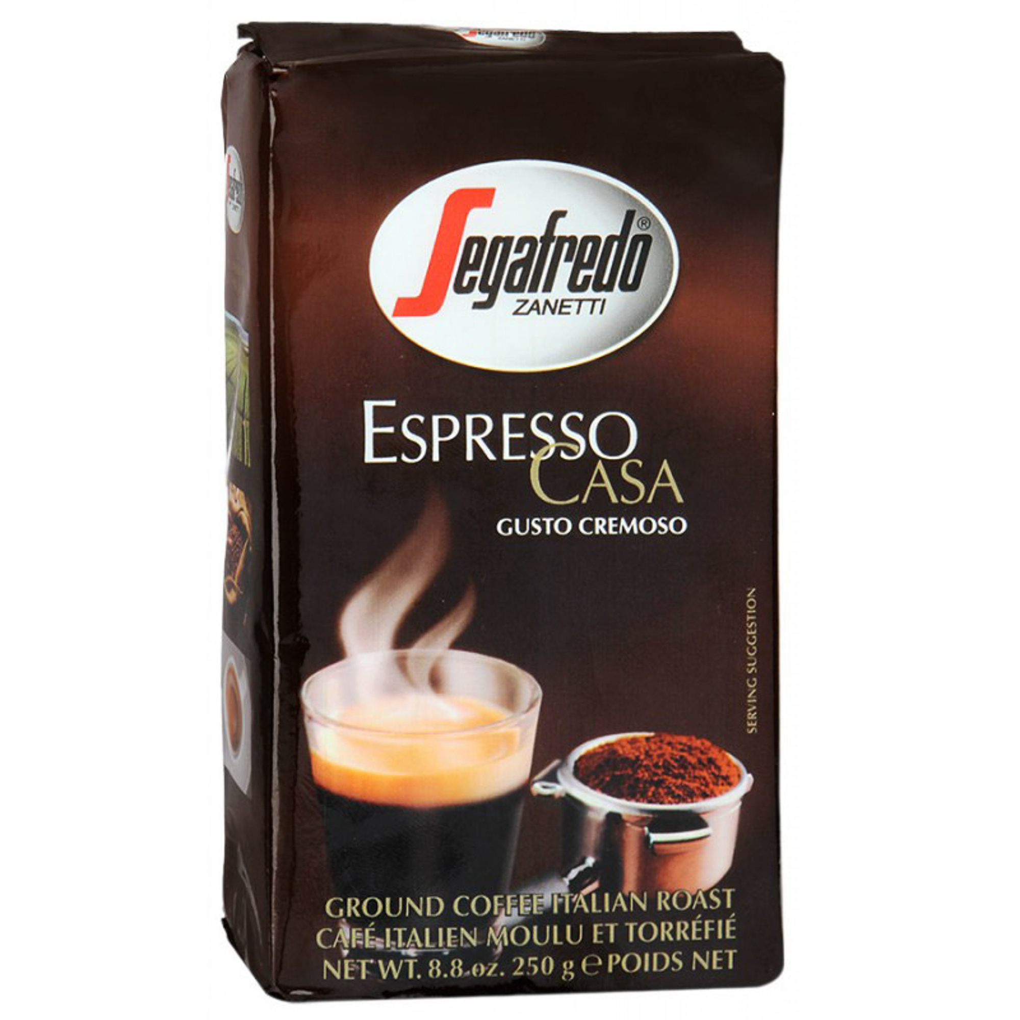 фото Кофе молотый segafredo espresso casa 250 г