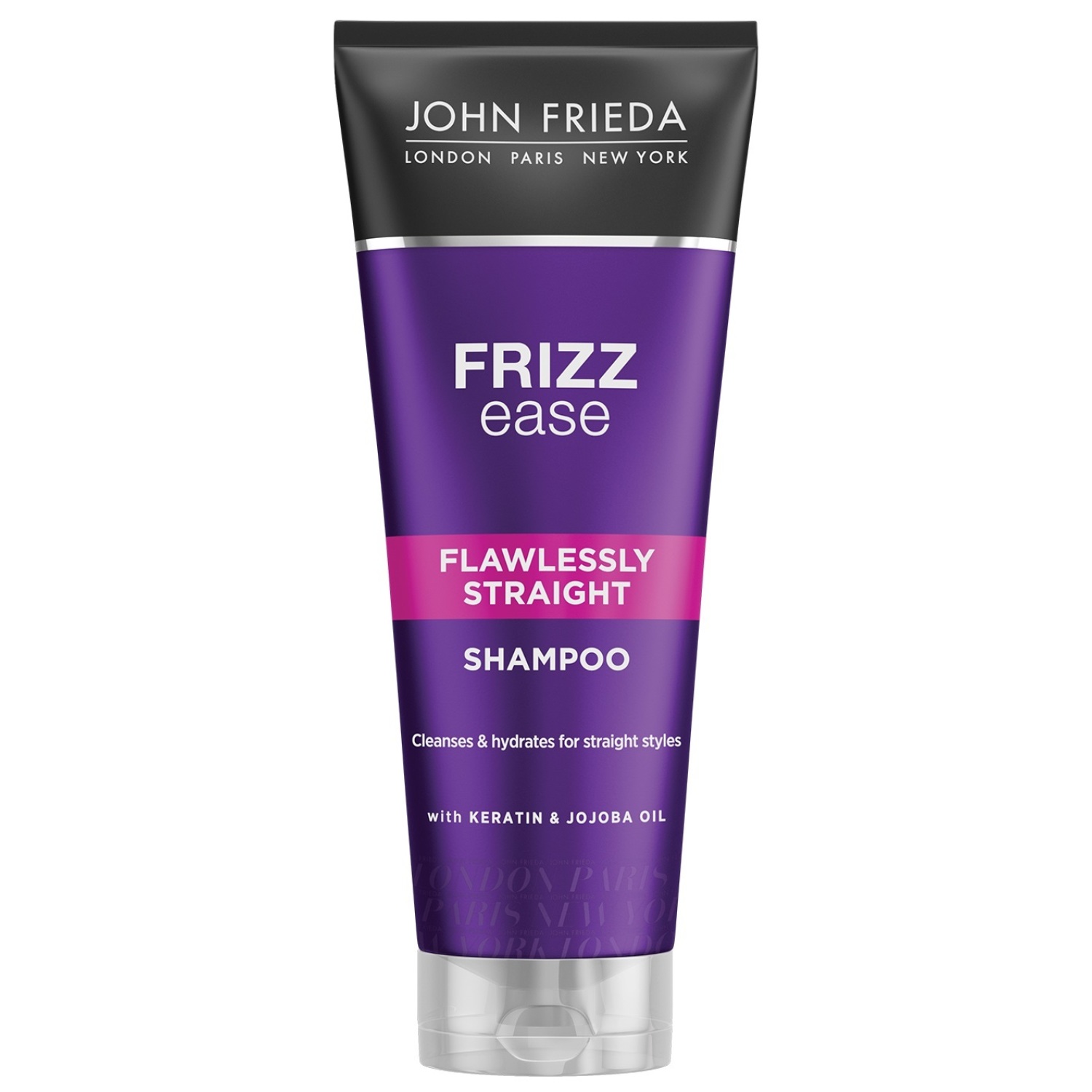 фото Разглаживающий шампунь frizz ease flawlessly straight для волос 250 мл john frieda