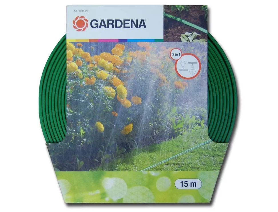 Шланг-дождеватель Gardena 15 м  (01998-20.000.00), цвет зеленый - фото 3