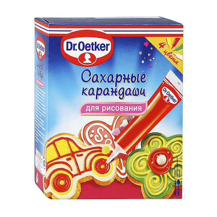 Сахарные карандаши Dr.Oetker 76 г
