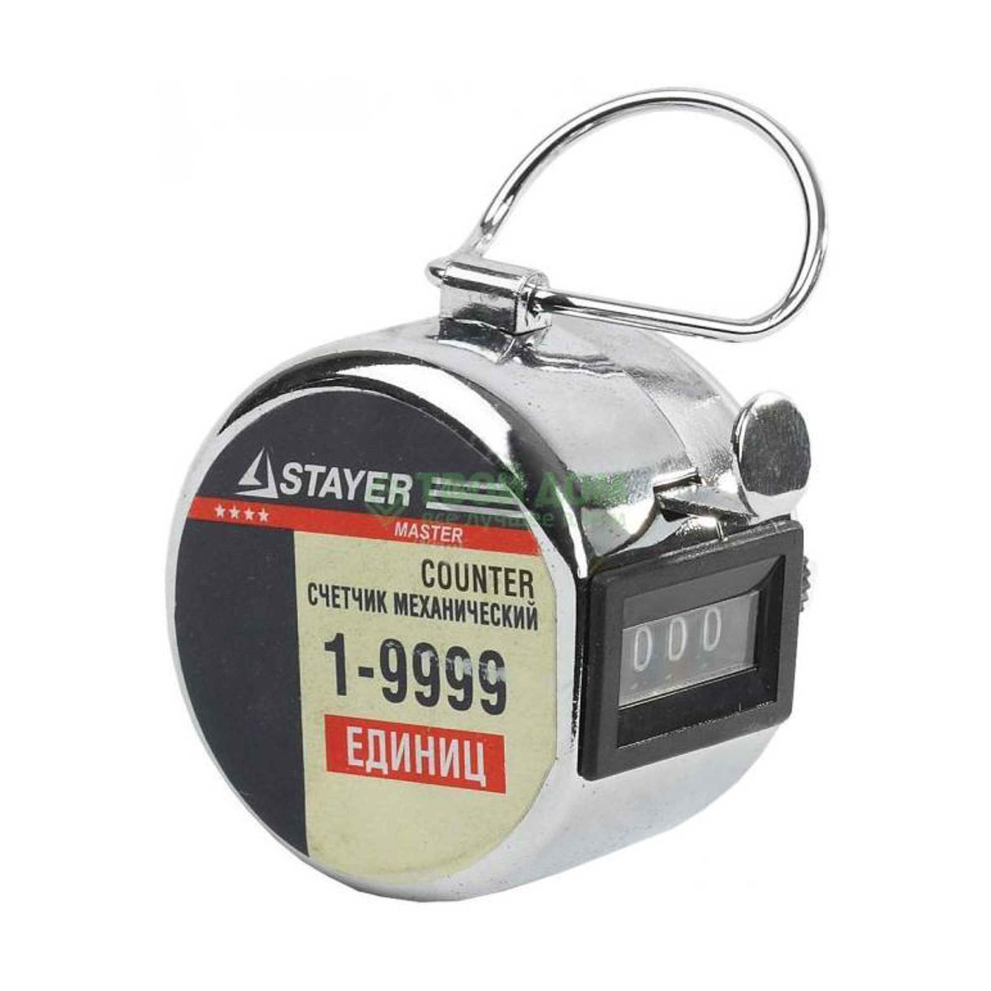 

Счетчик Stayer Счетчик механический 1-9999 (34195), Черный;серебристый