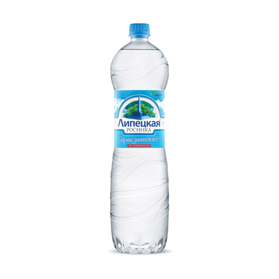 Вода питьевая Липецкая Росинка негазированная 0,5 л