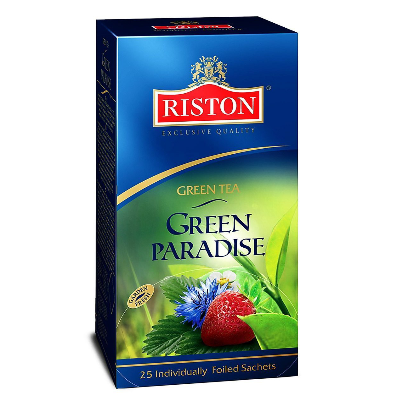 фото Чай зеленый riston green paradise 25 пакетиков