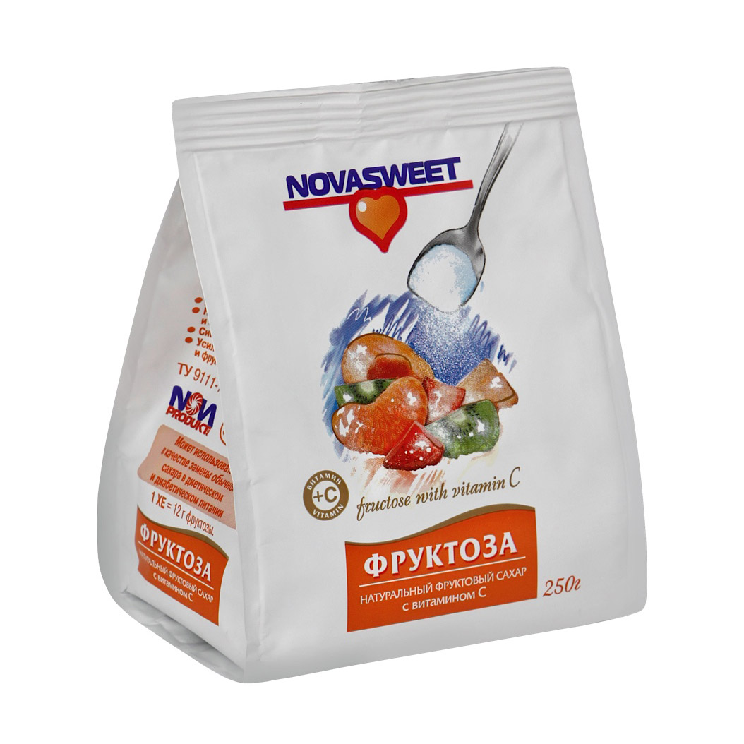 Фруктоза Novasweet с витамином С 250 г