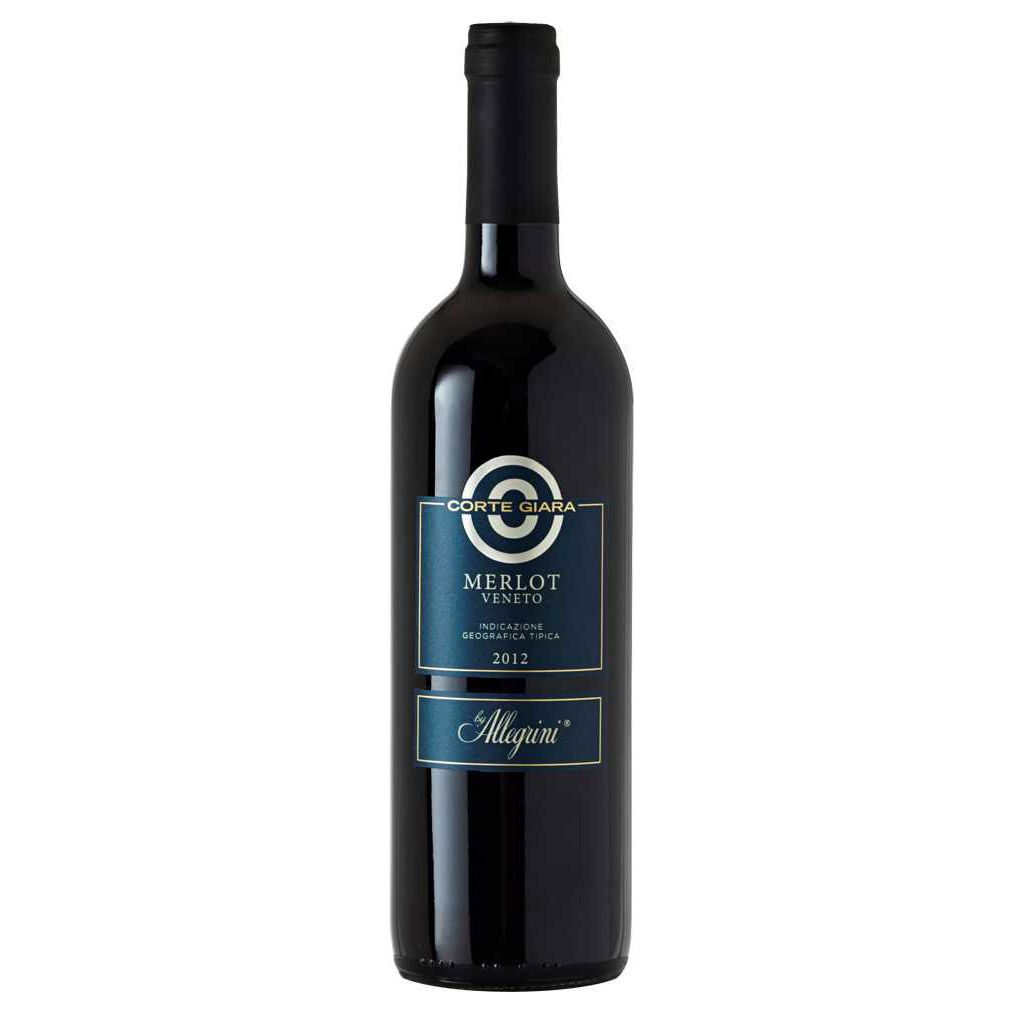 Вино красное полусухое Corte Giara Merlot del Veneto IGT 0,75 л