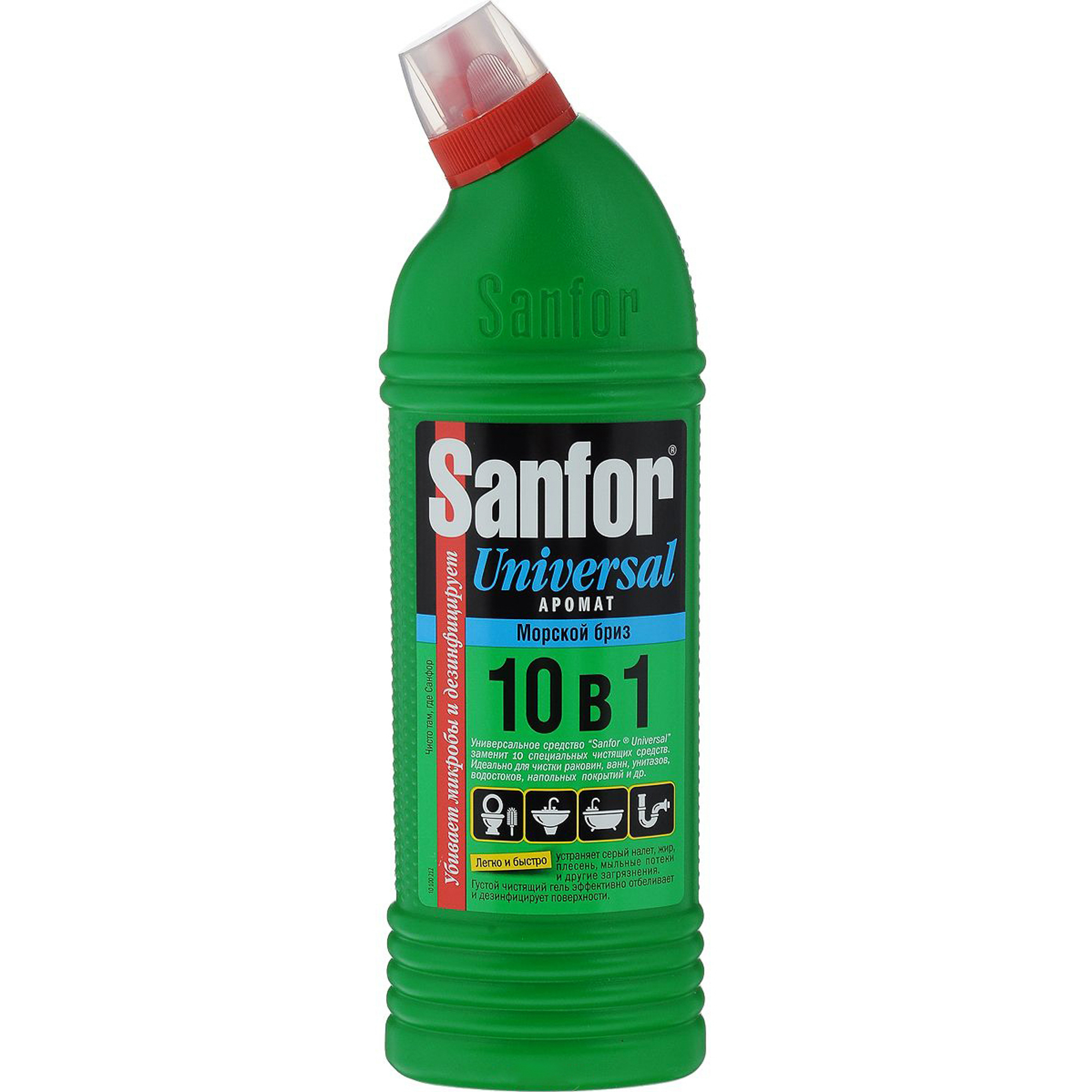 фото Чистящее средство sanfor universal 10 в 1 морской бриз 0,75 л