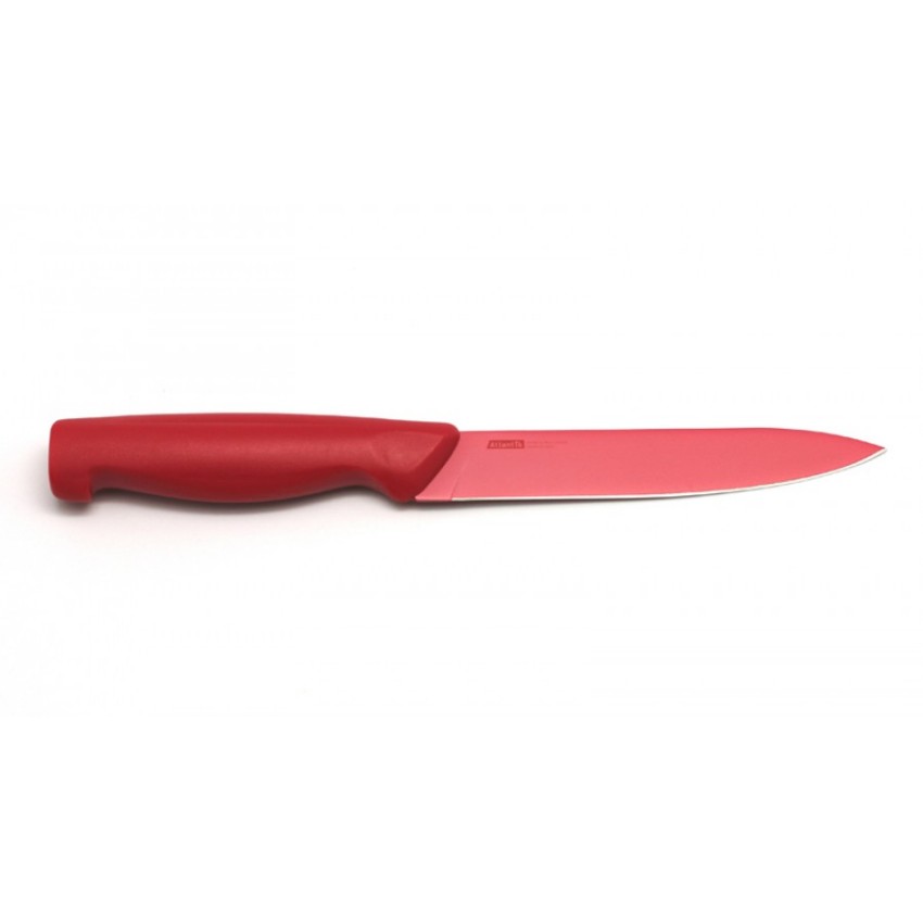 фото Нож кухонный 13см красный atlantis