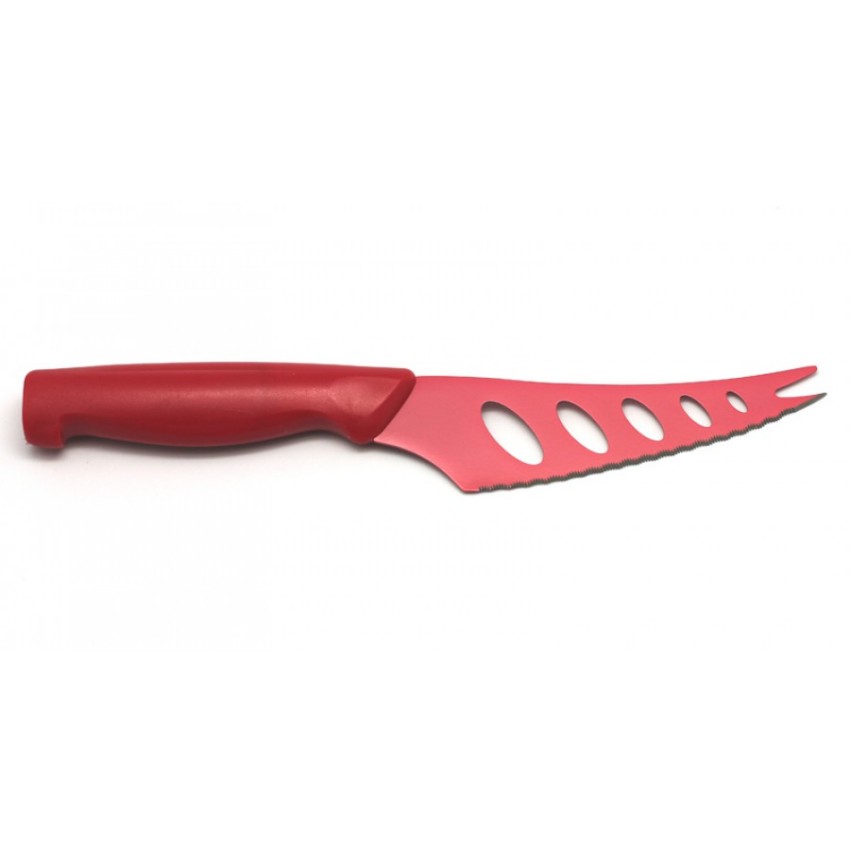 фото Нож для сыра 13см красный atlantis