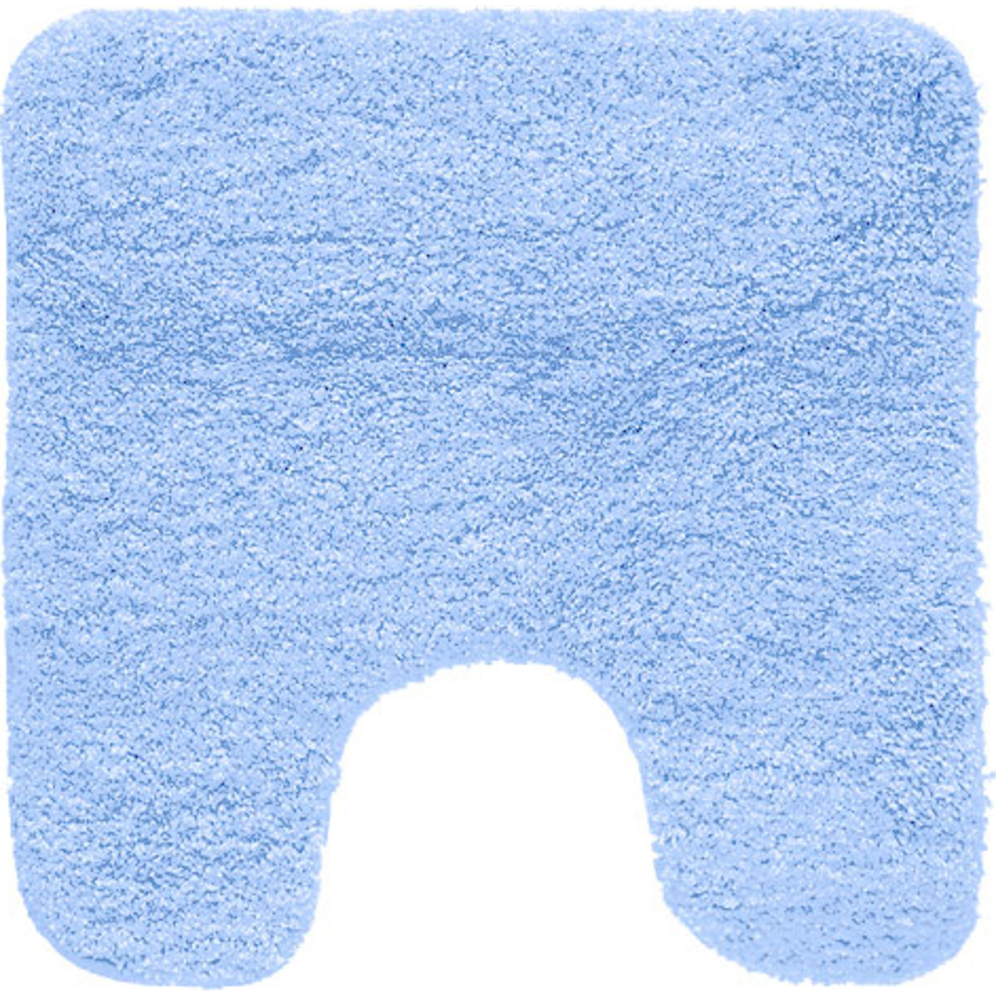 Коврик для туалета Spirella  Gobi светло-голубой 55х55 см