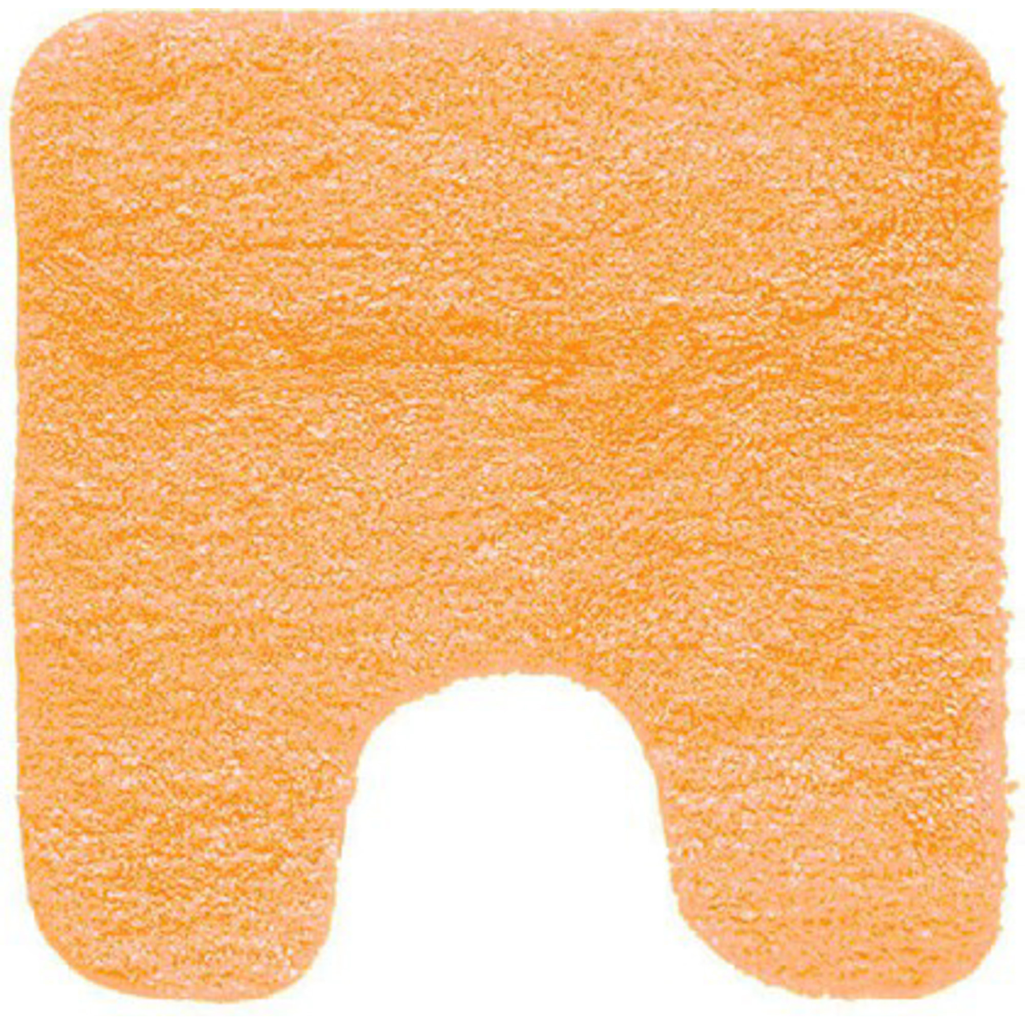 фото Коврик для туалета spirella gobi оранжевый 55х55 см