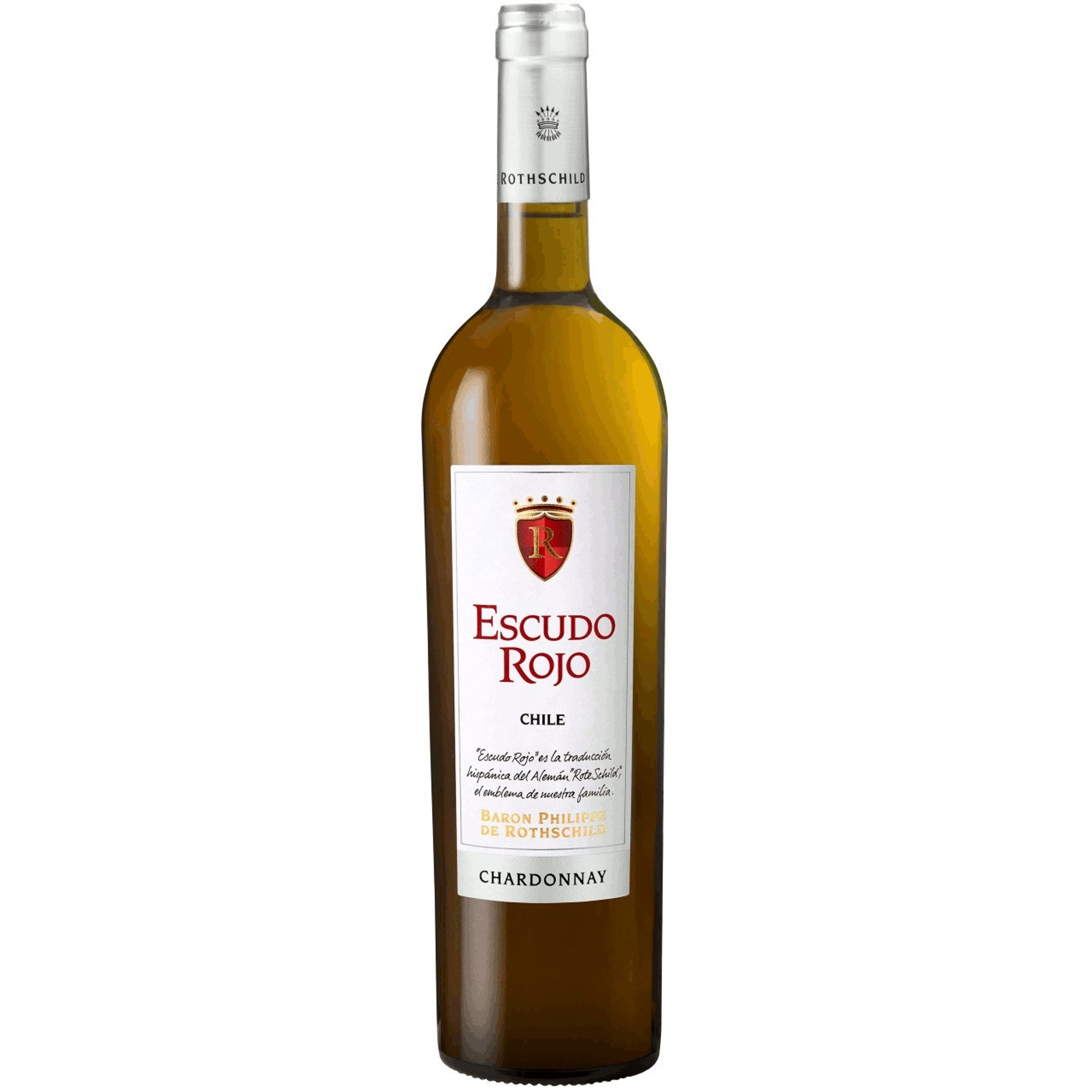 фото Вино белое сухое baron philippe de rothschild chardonnay por "escudo rojo" 0,75 л baron philippe de rotschild