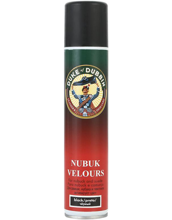 фото Спрей duke of dubbin nubuk velours черный 200 мл