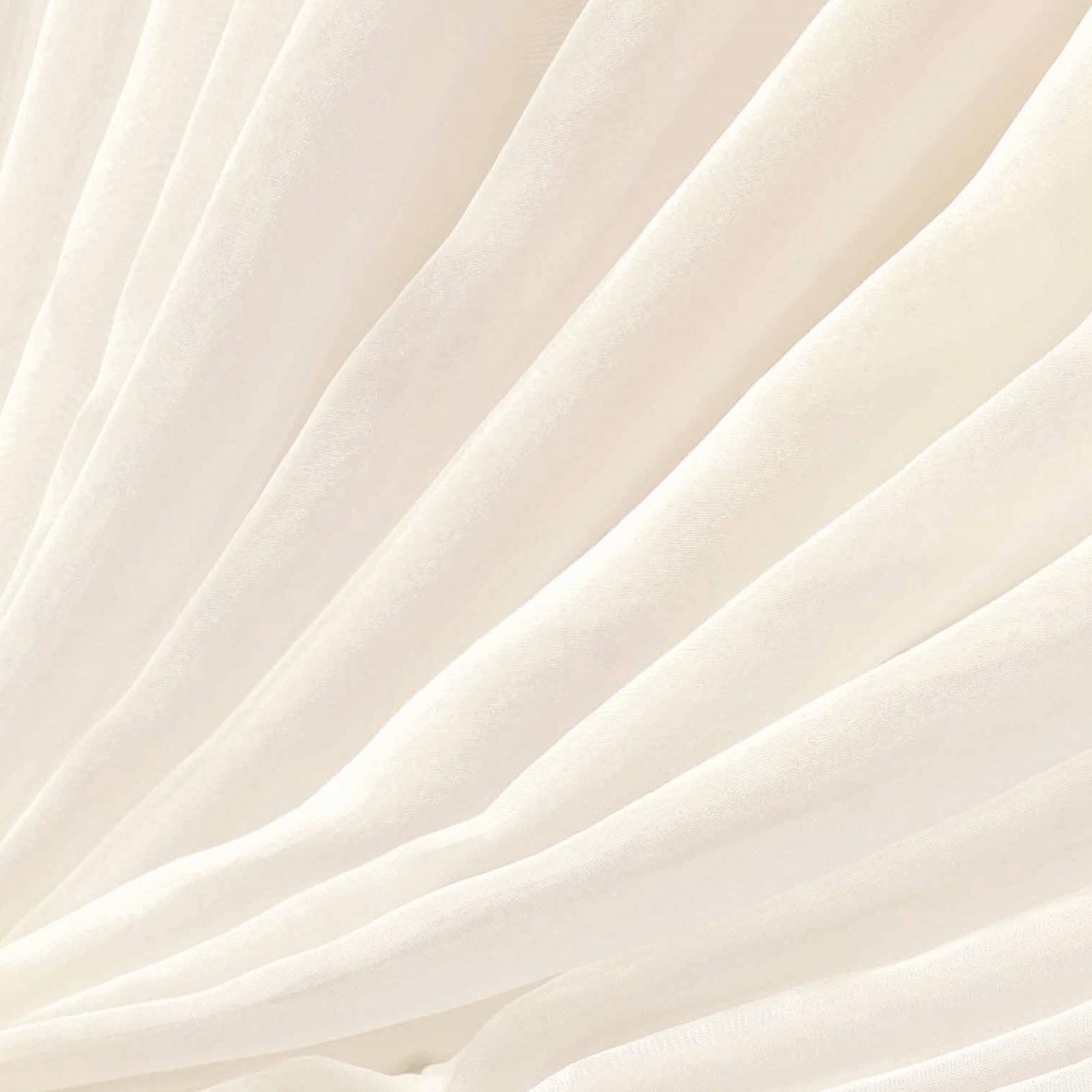 фото Шторы togas, вуаль, экру, 280х300 мм, 2 шт., арт. 40.13.66.0034