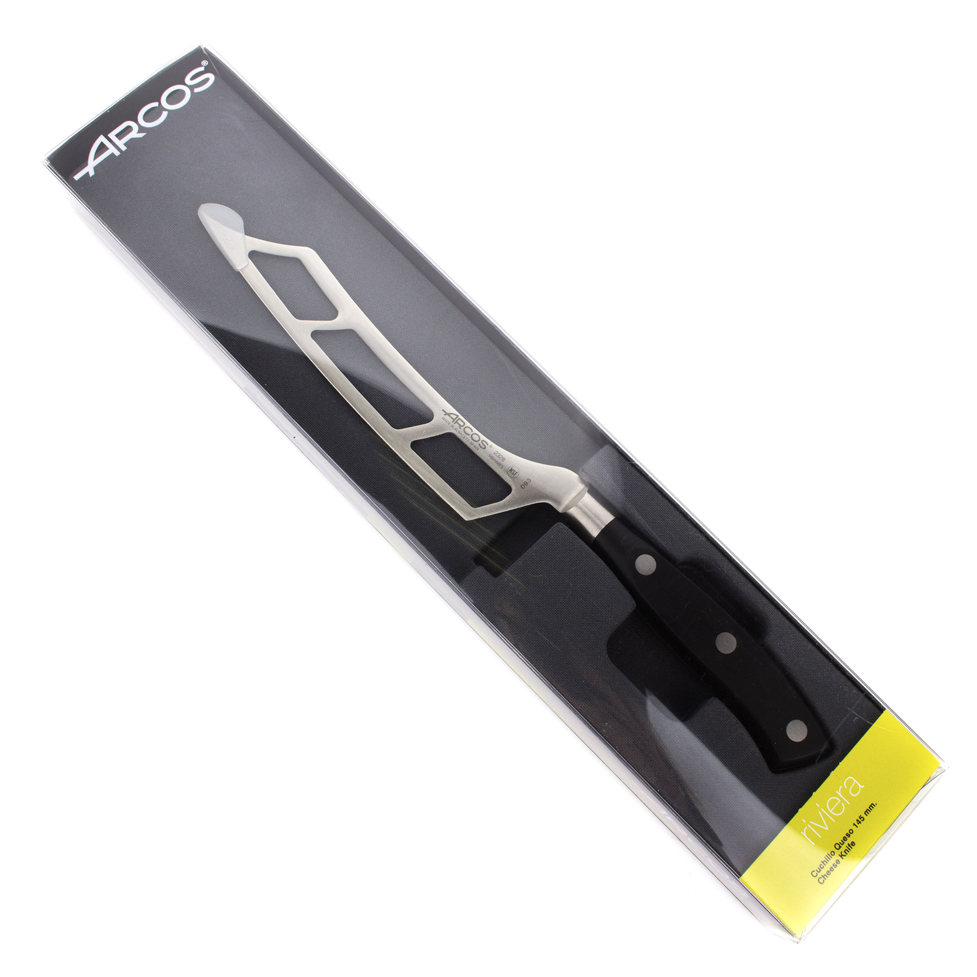Нож сырный Arcos 145 см, цвет черный - фото 4