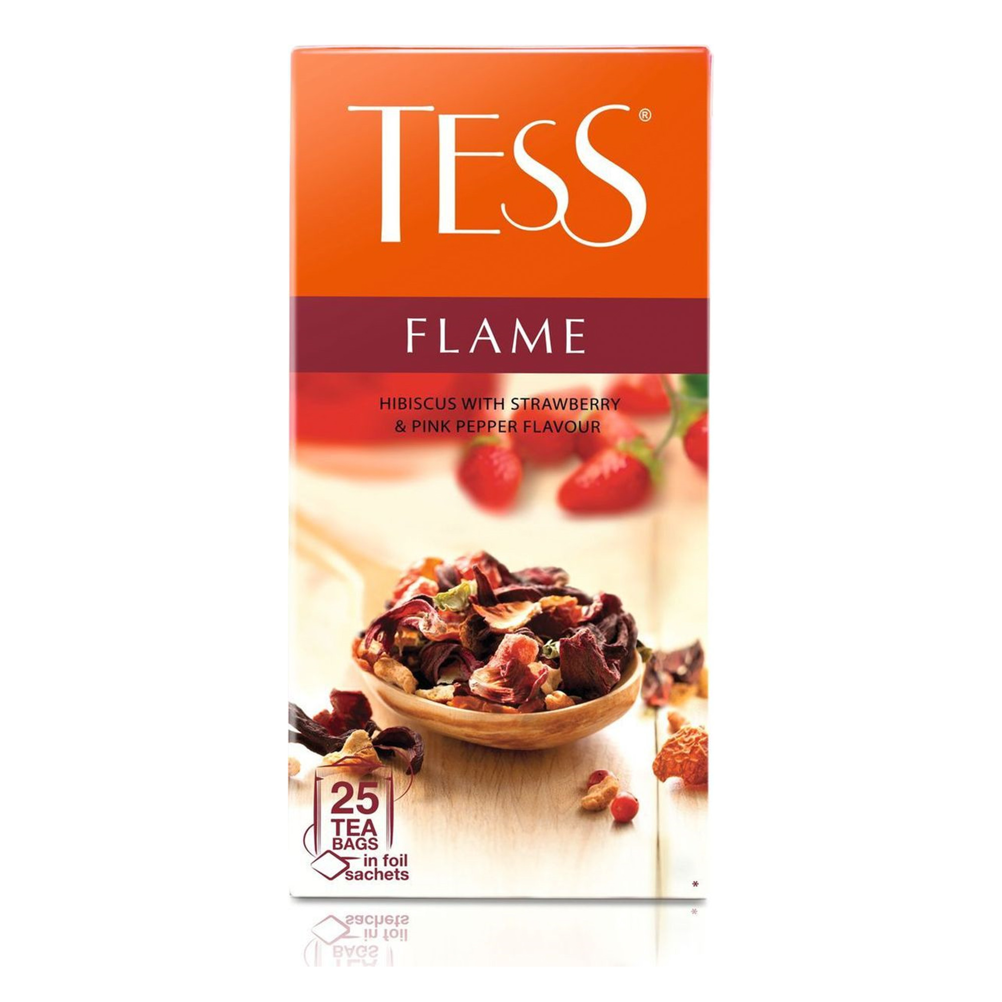 

Чай травяной Tess Flame 25 пакетиков