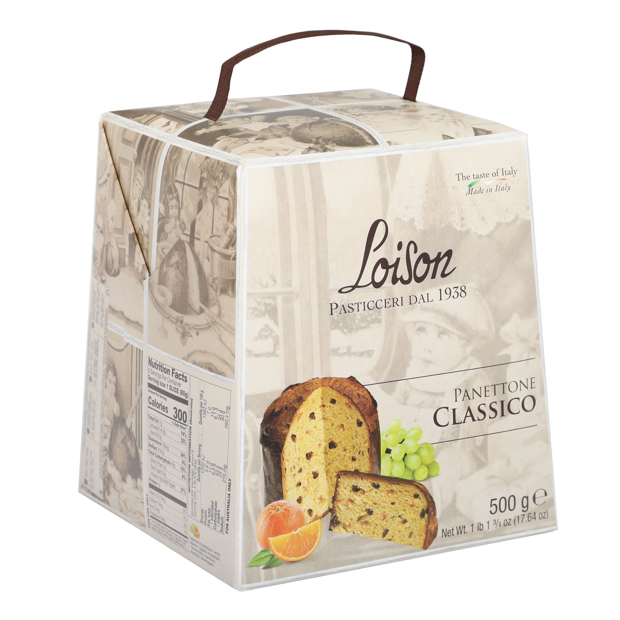 фото Кекс loison panettone astucci классический 500 г