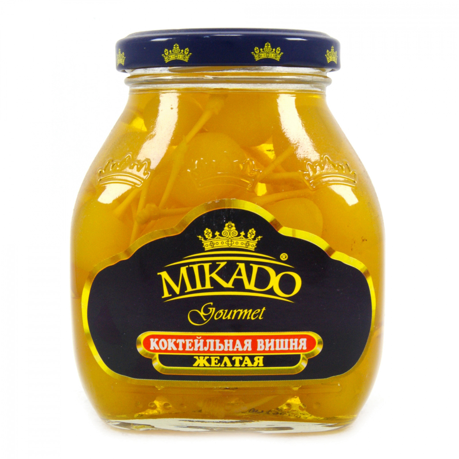Вишня Mikado коктейльная желтая 255 г