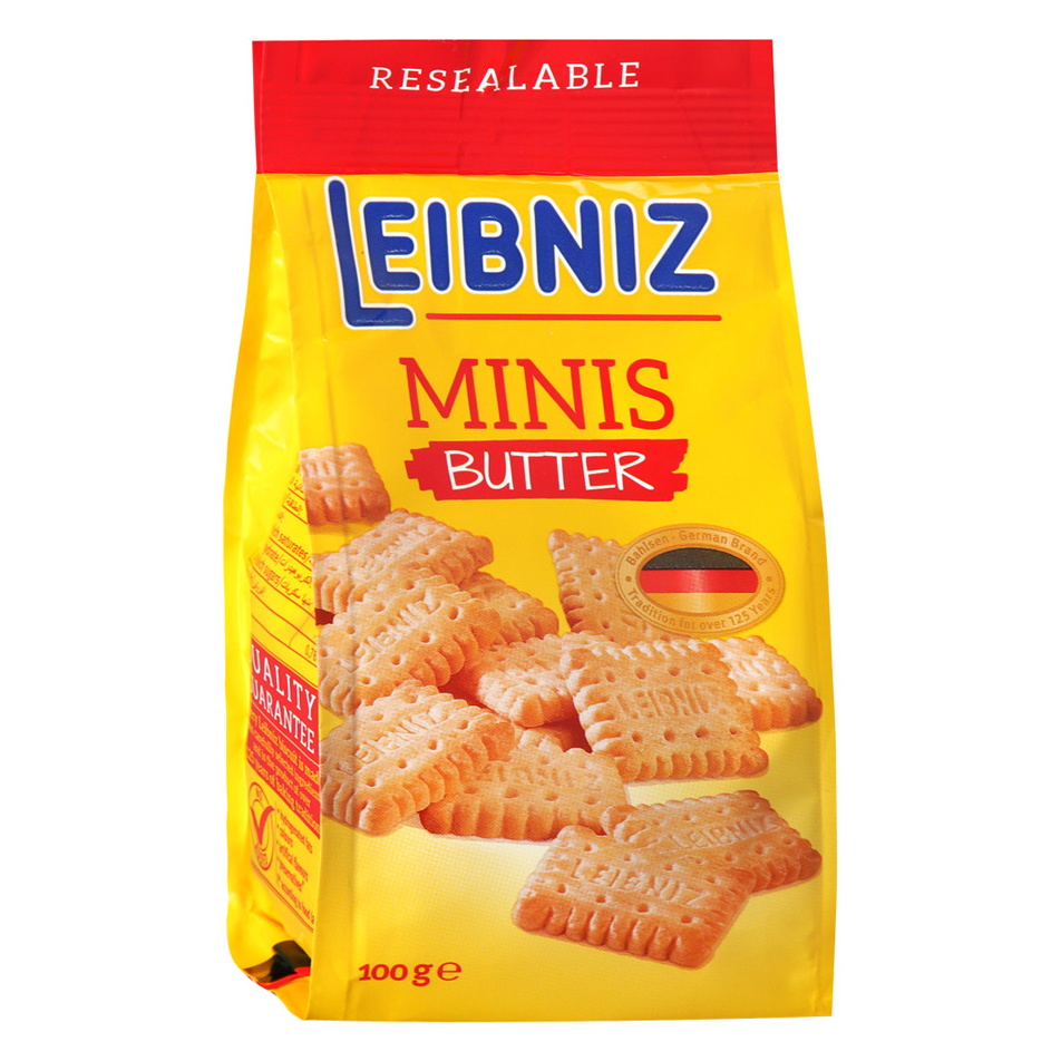 фото Печенье bahlsen leibniz minis butter biscuits 100 г