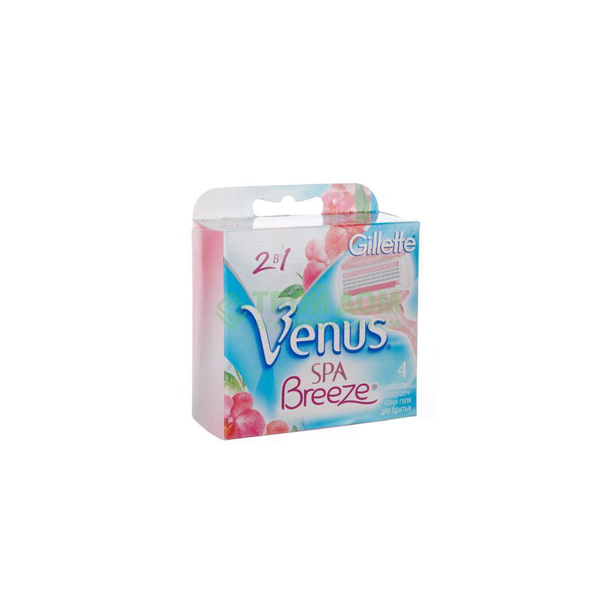 Сменные кассеты для бритья gillette venus breeze 4 шт