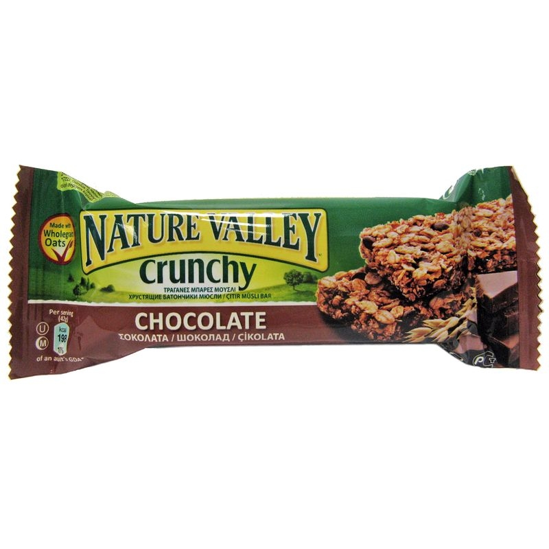 фото Батончик мюсли nature valley шоколад 42 г