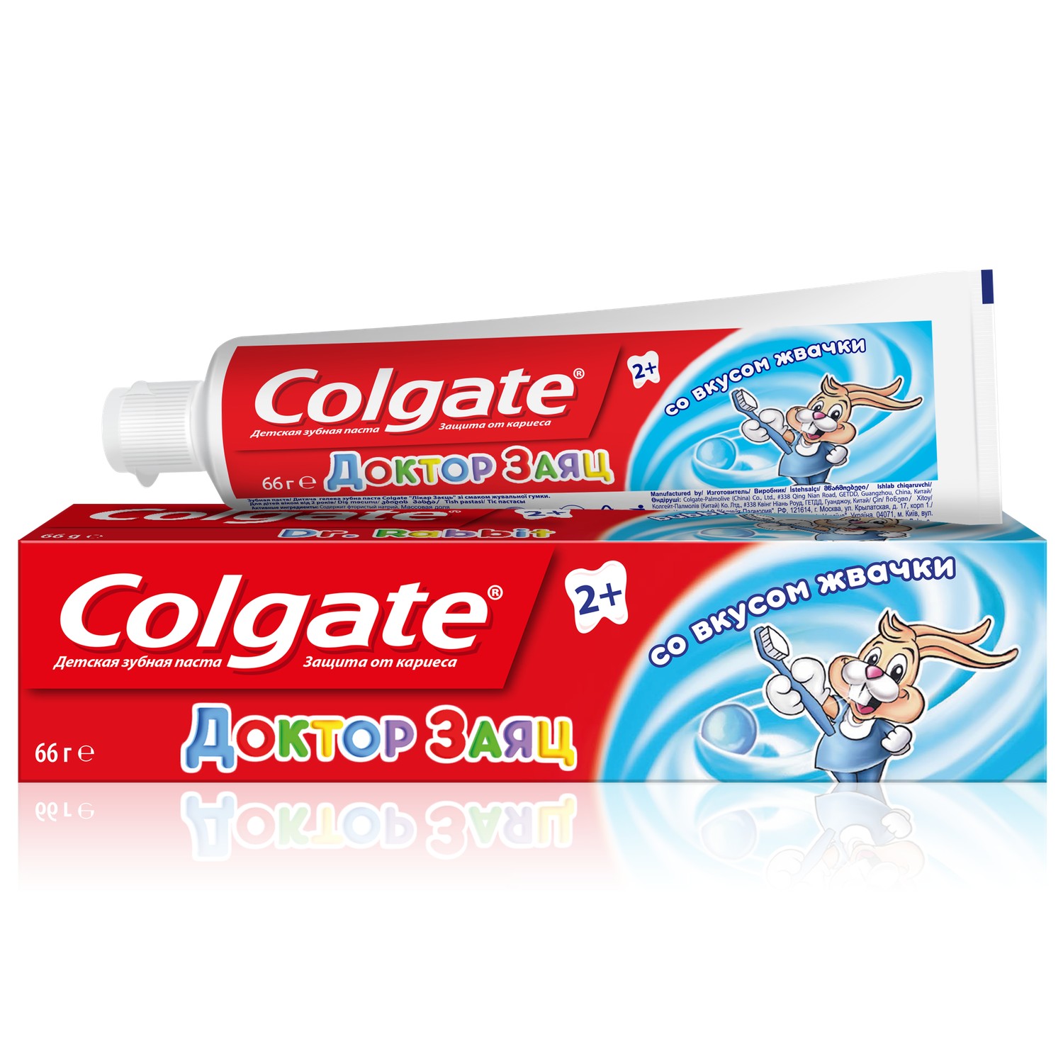 фото Зубная паста детская colgate доктор заяц вкус жвачки 50 мл