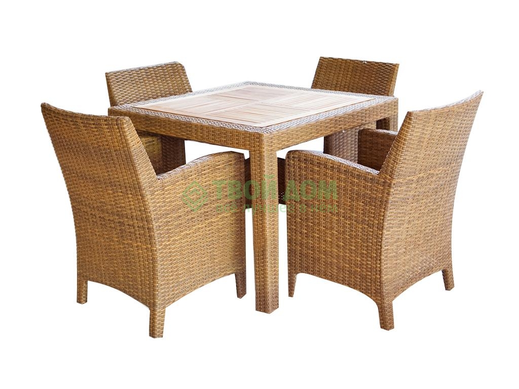 

Комплект мебели Puriartha Cleo Natural, Коричневый;бежевый