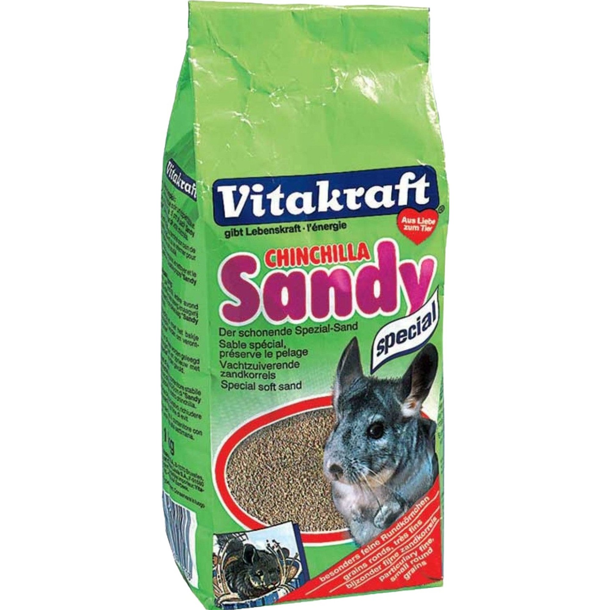 фото Песок для шиншилл vitakraft chinchilla sandy 1кг витакрафт