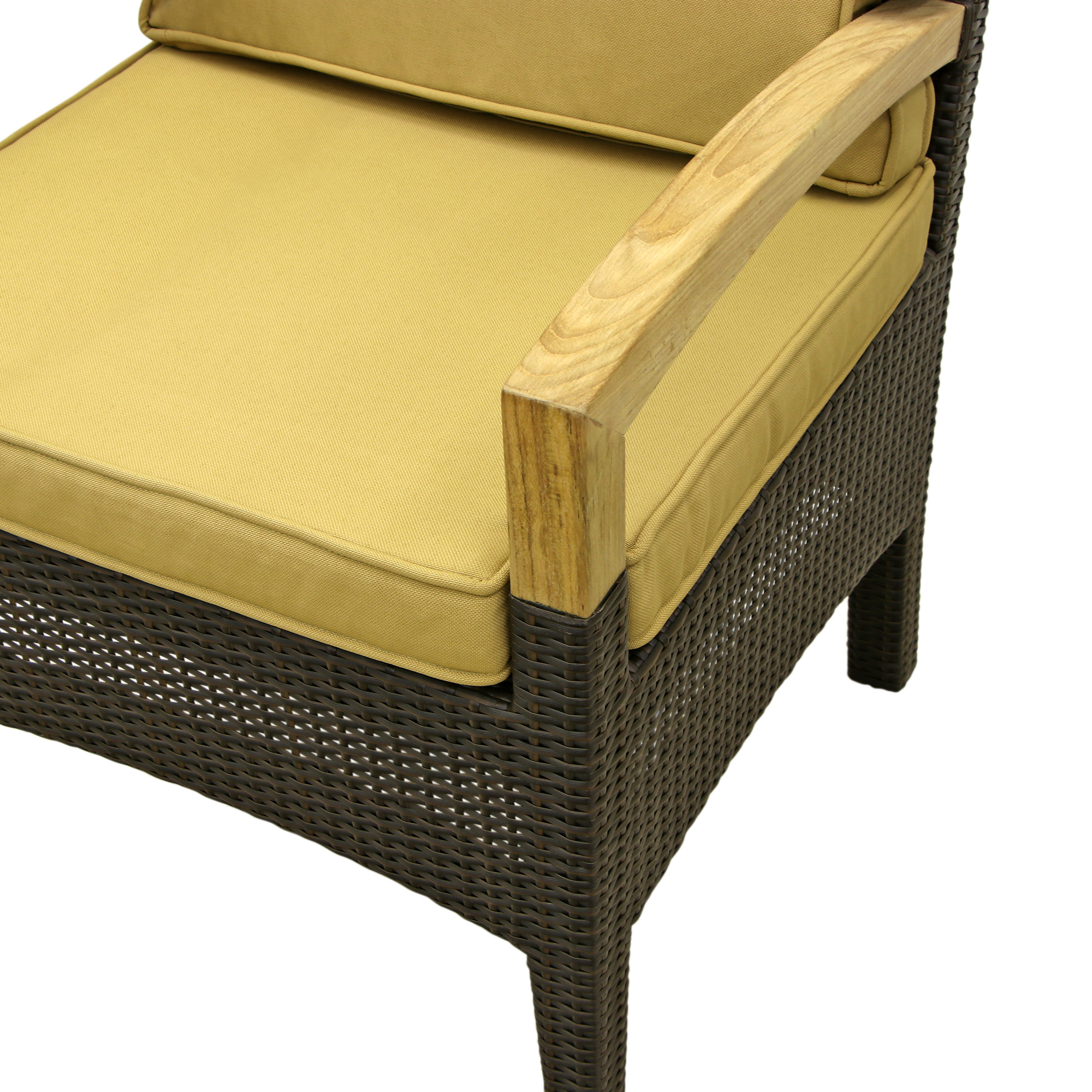 Комплект мебели Cambium Honey 7 предметов, цвет коричневый, размер 60х60х85 - фото 7