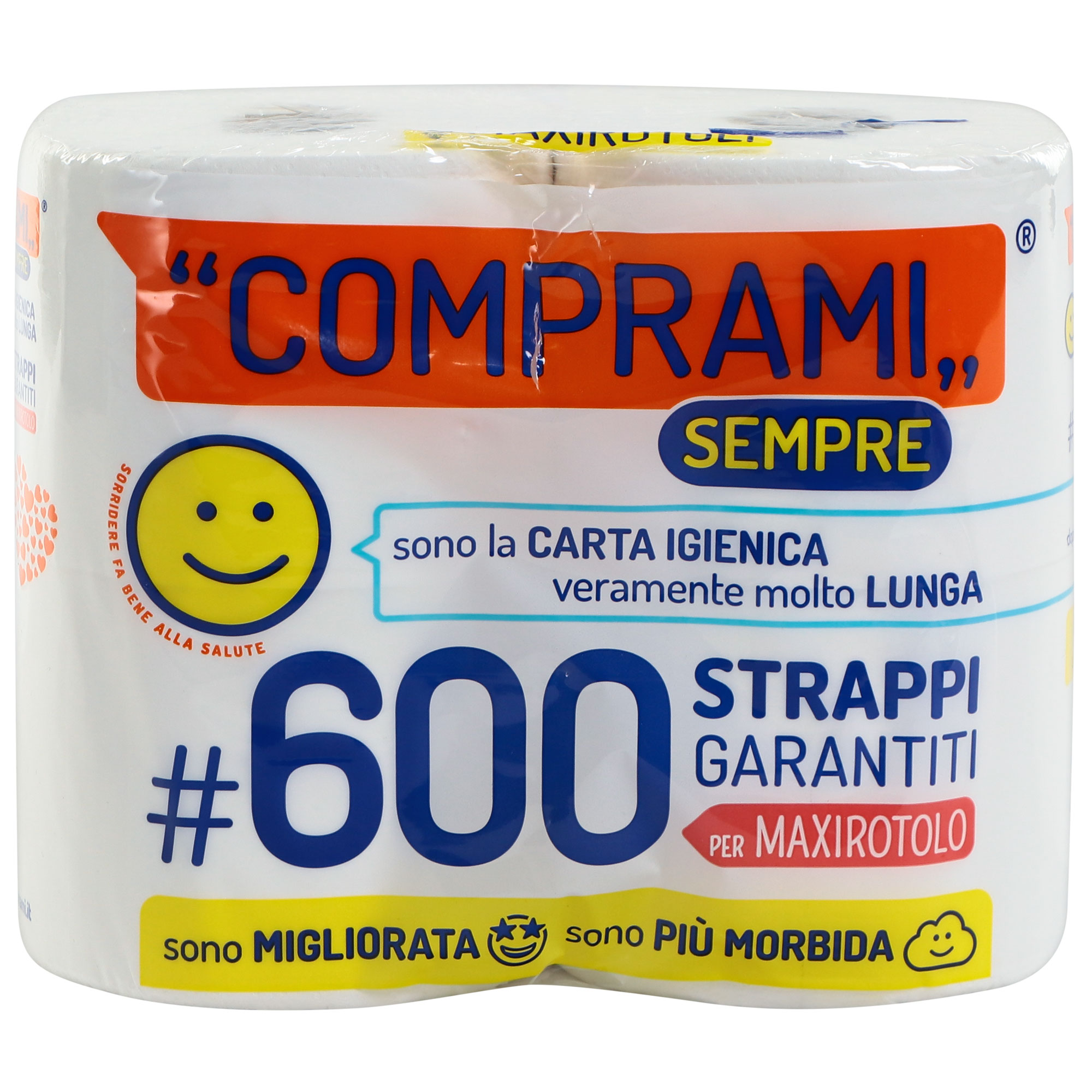 Туалетная бумага Wepa lucca Perla т/бум comprami 2сл 4рулонов (28681), цвет белый - фото 2