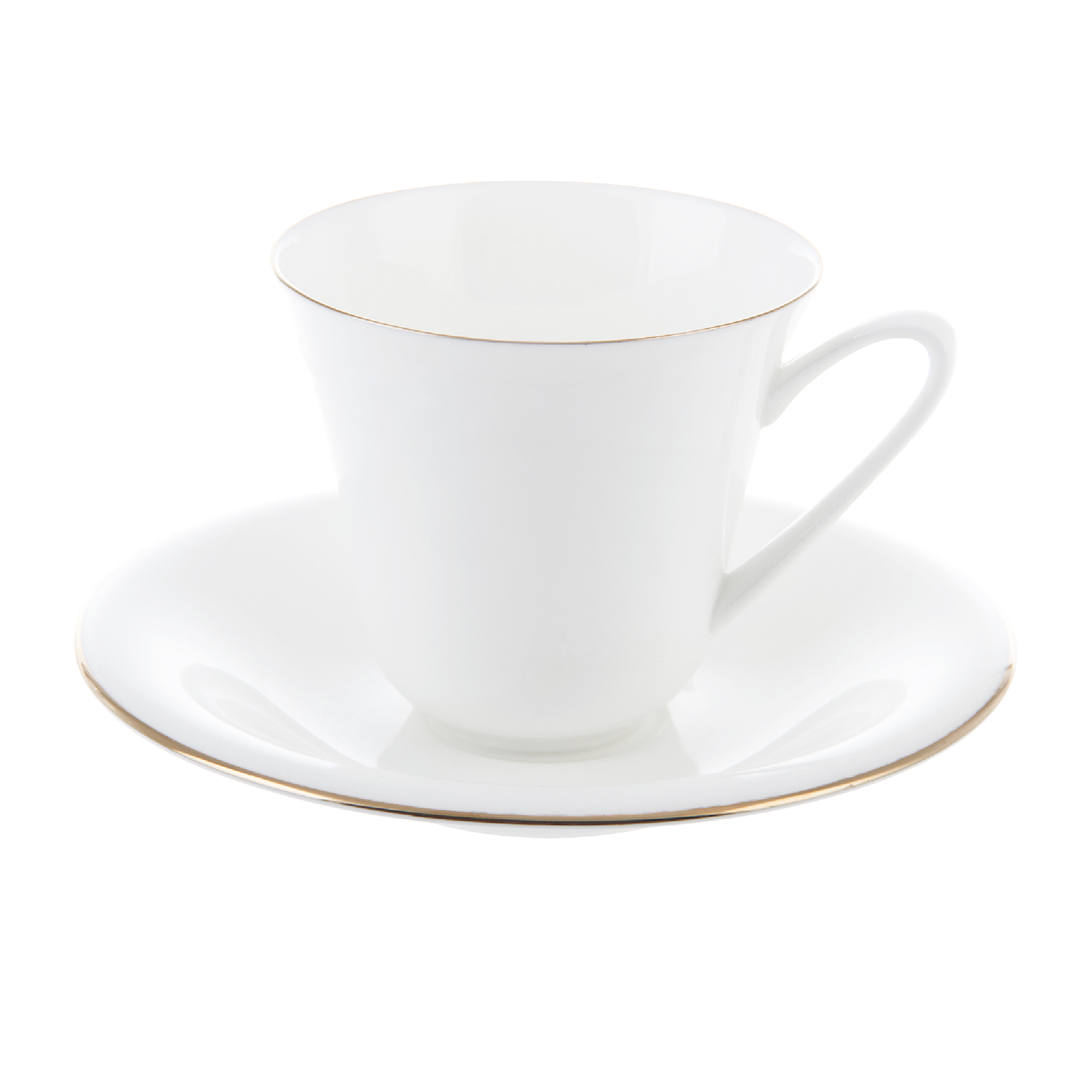 Чашка с блюдцем чайный сад золотой кантик Ифз - фото 1