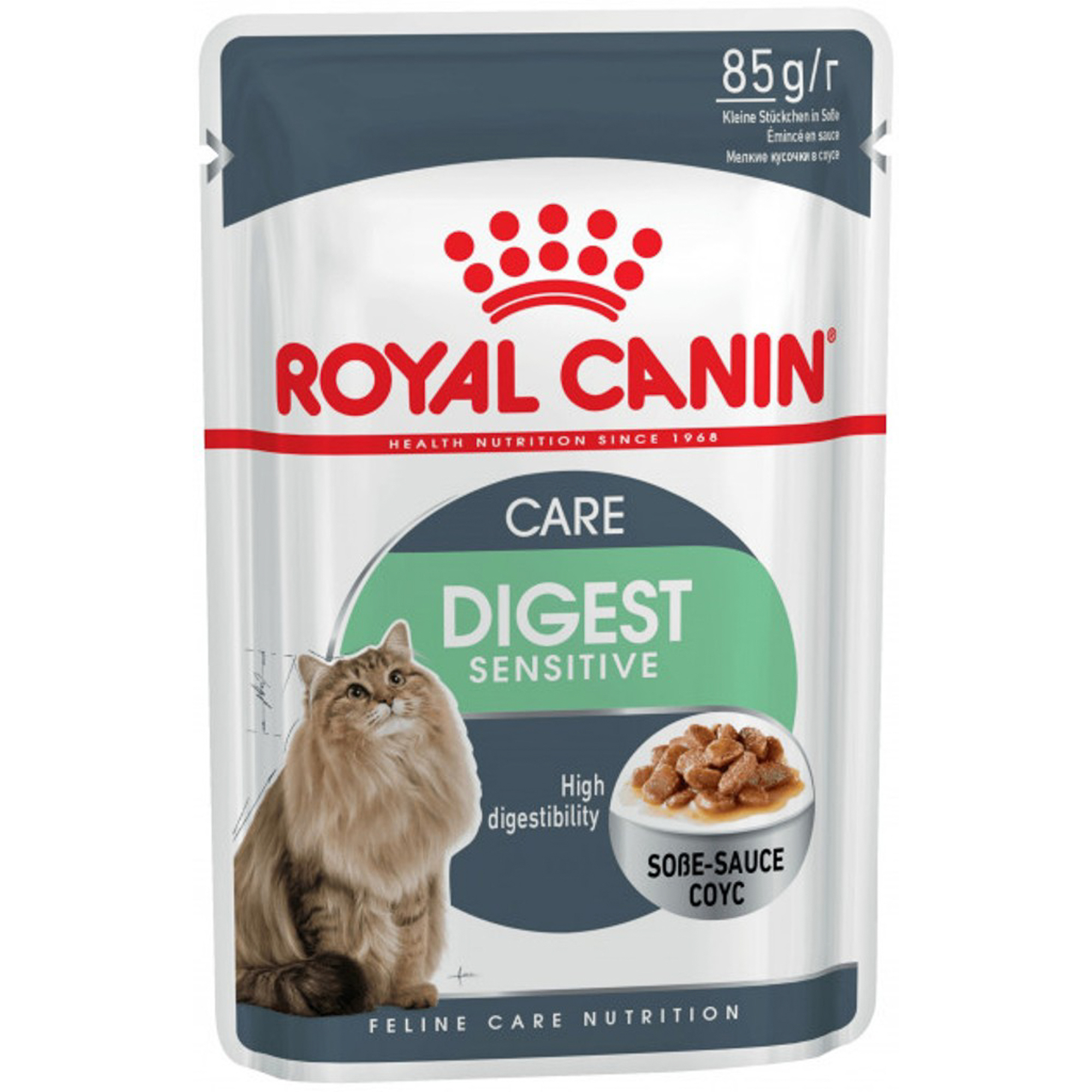 фото Корм для кошек royal canin digest sensitive влажный корм для кошек с чувствительным пищеварением, 85г