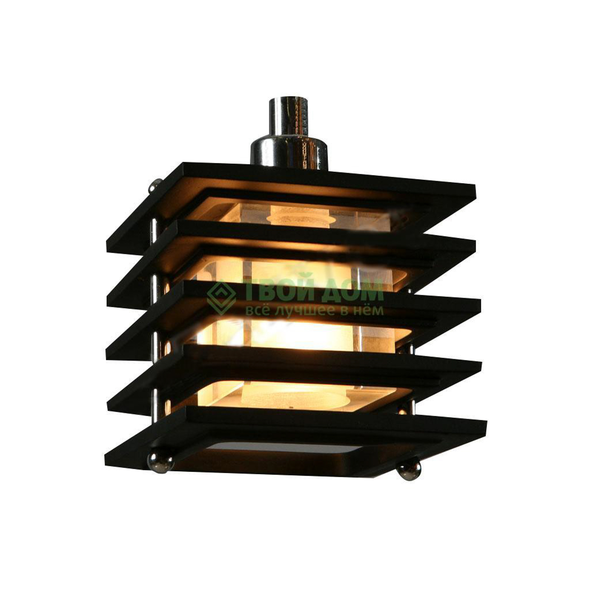 

Люстра потолочная WORLD LAMP ART H1326-1B КВАДРАТ