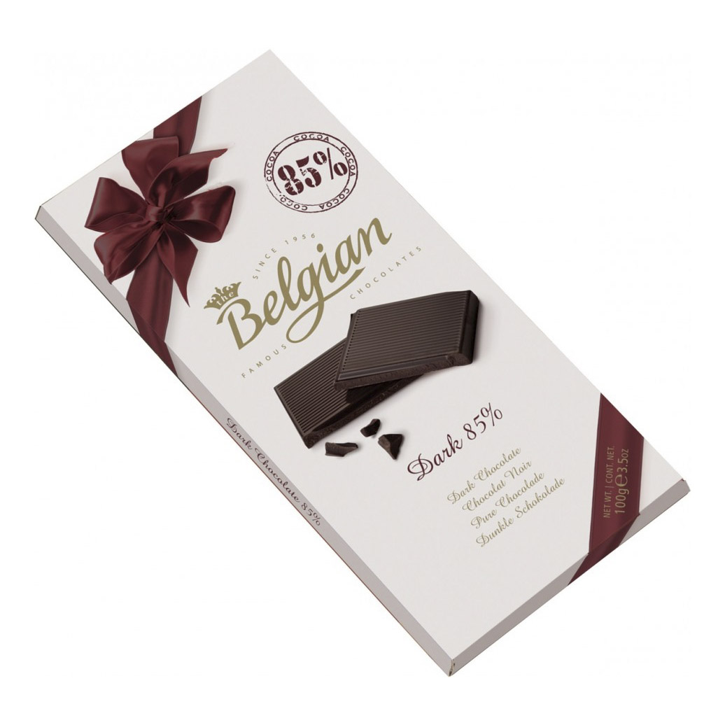 

Шоколад The Belgian Bitter Chocolate 85% 100 г