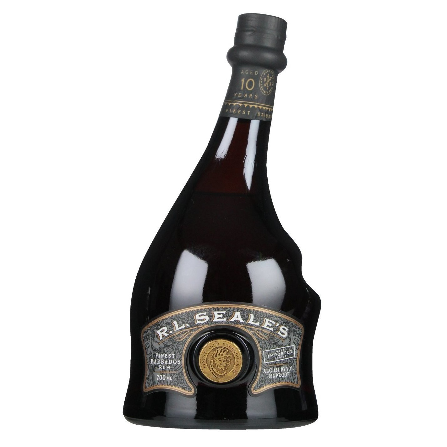 

Ром R.L. Seale Golden 10 лет 0,7 л, Цвет рома чистый;с оттенками темного меда и золота.