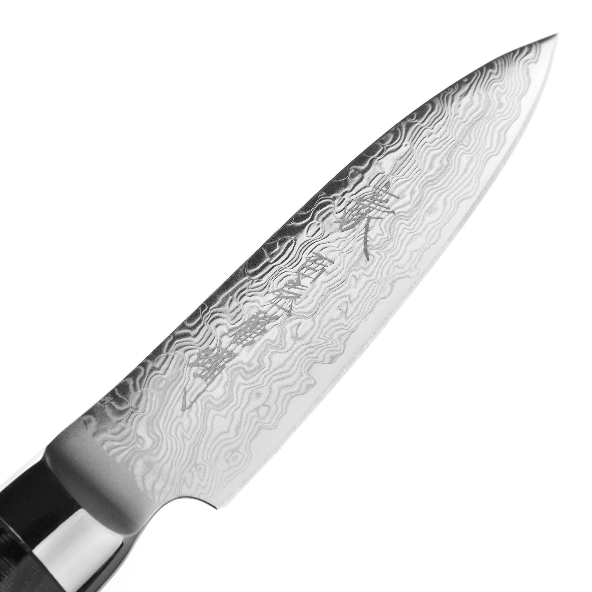 Нож для чистки YAXELL 8 см, цвет серебряный - фото 4