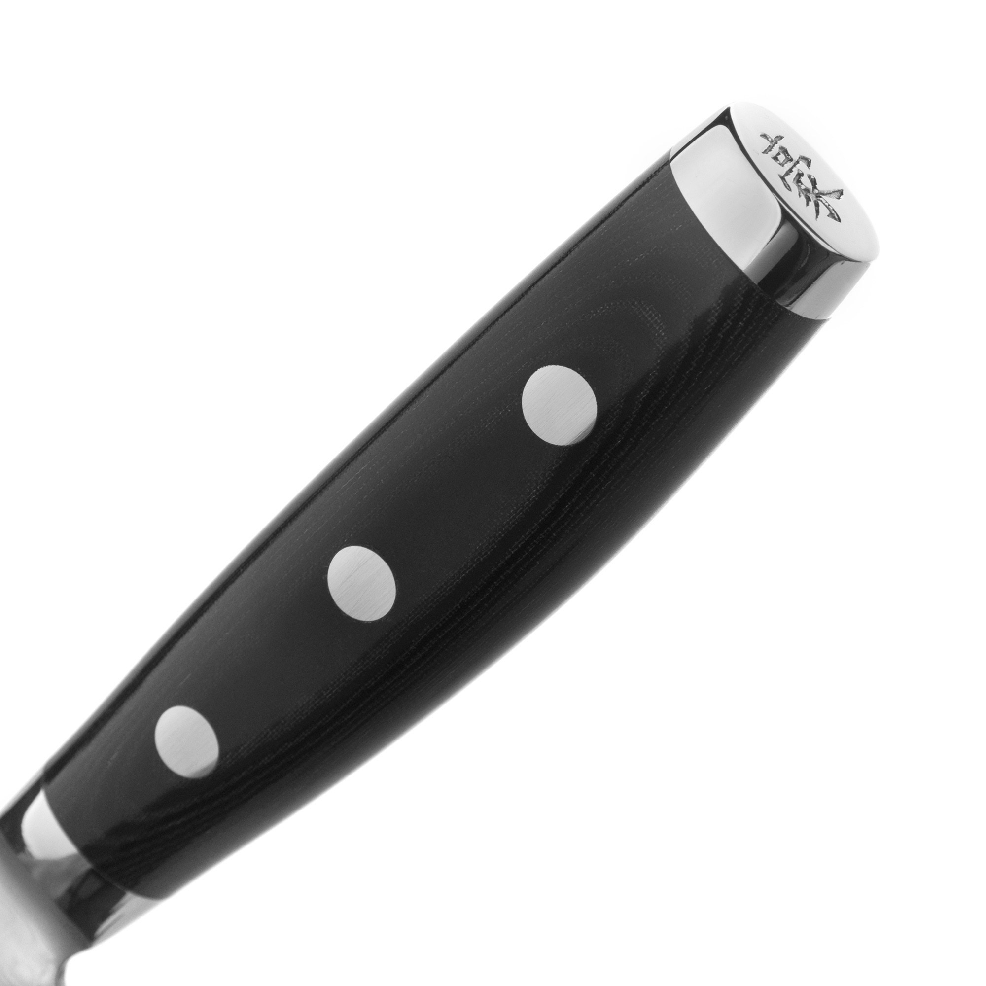 Нож для чистки YAXELL 8 см, цвет серебряный - фото 5