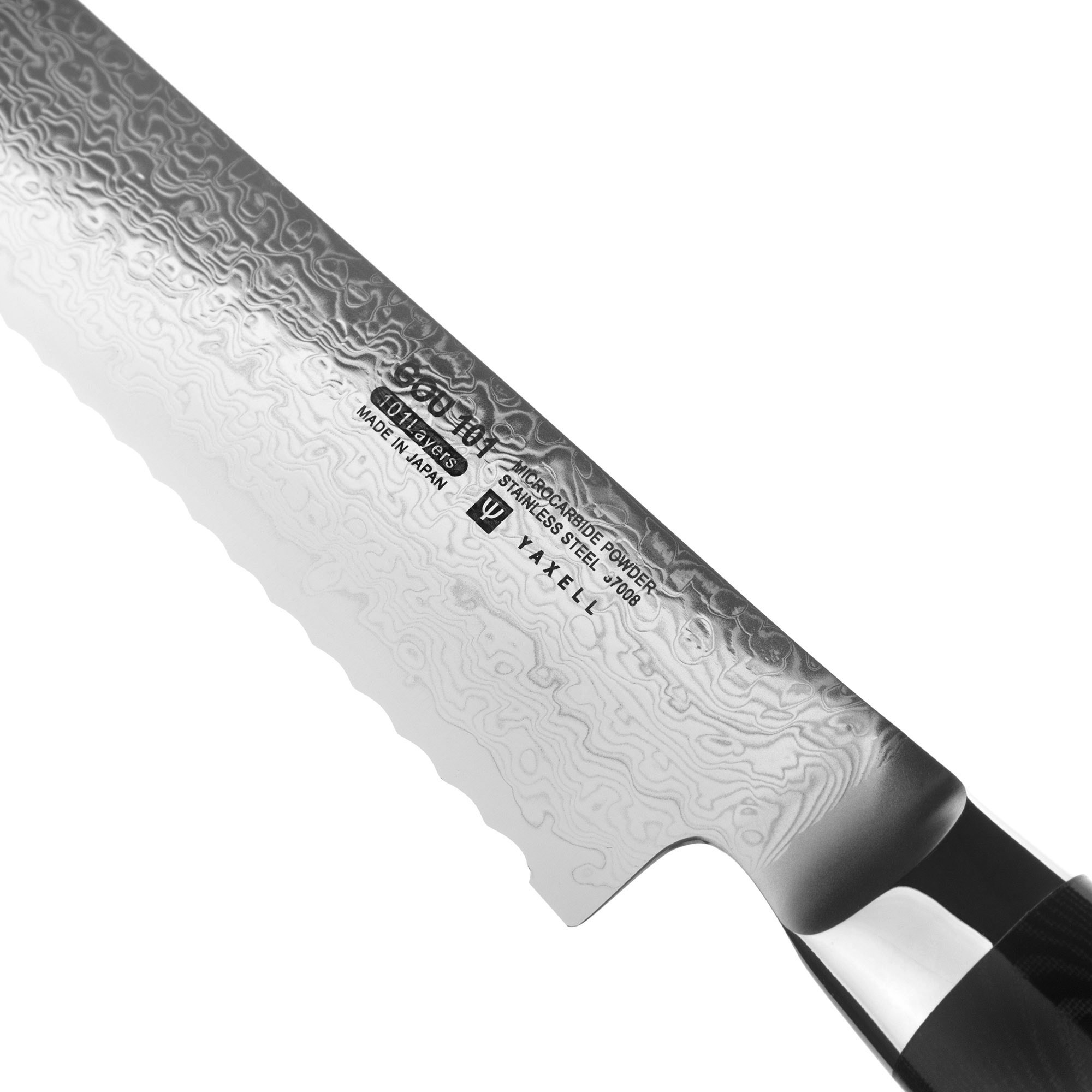 Нож Yaxell Gou для хлеба, цвет хром - фото 3