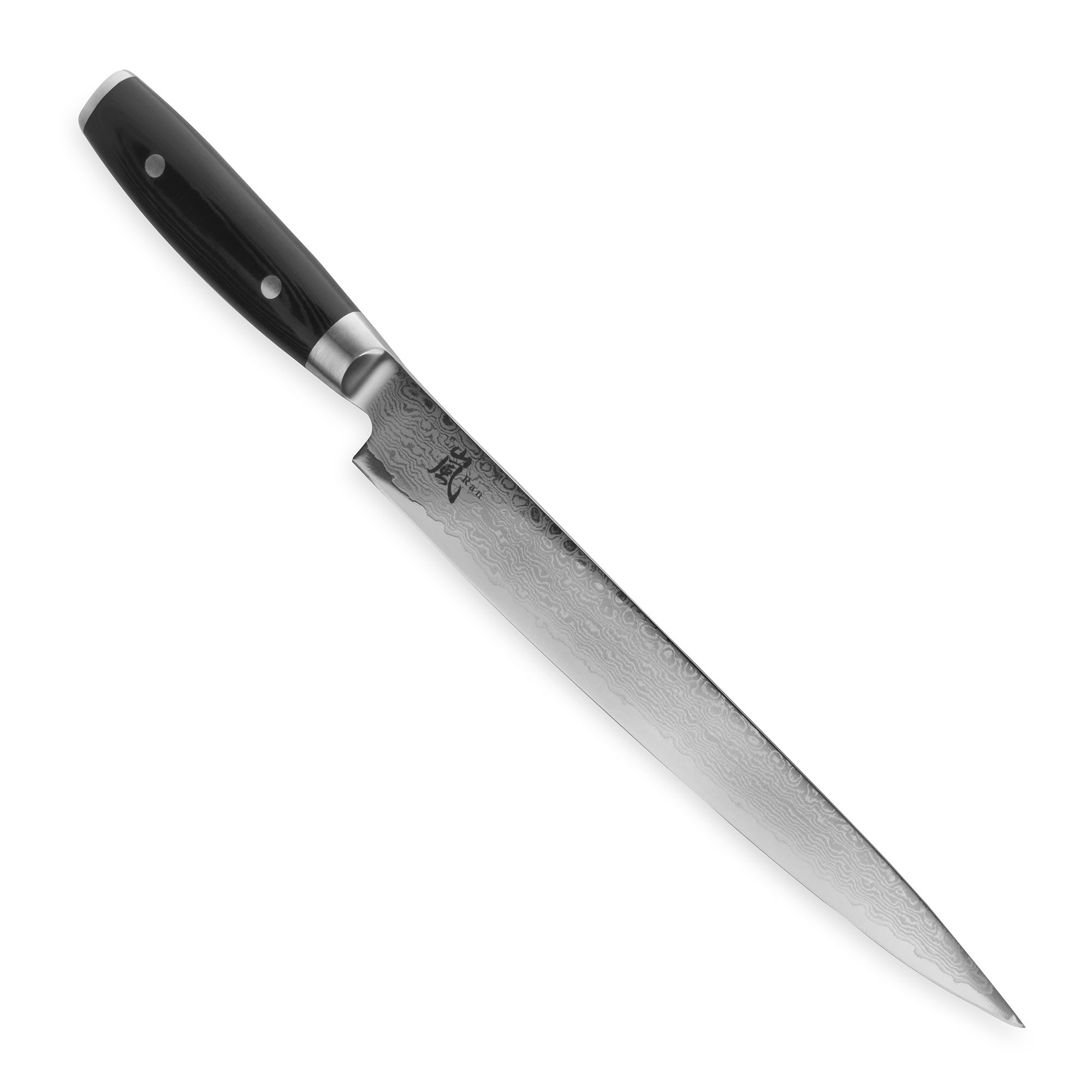 Нож для нарезки Yaxell Нож для тонкой нарезки 255 см (YA36009), цвет черный - фото 2