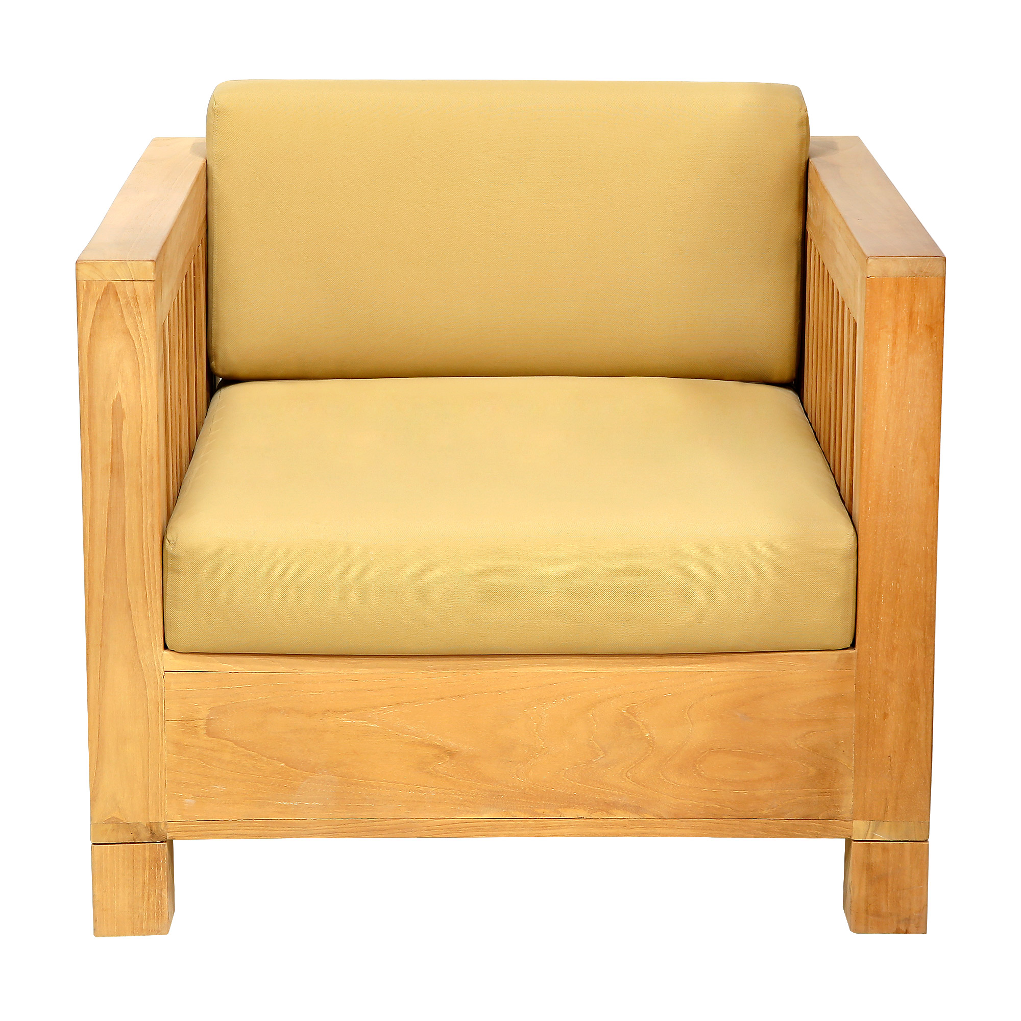 Кресло с подушками Cambium 86x78x70 см, цвет бежевый - фото 2