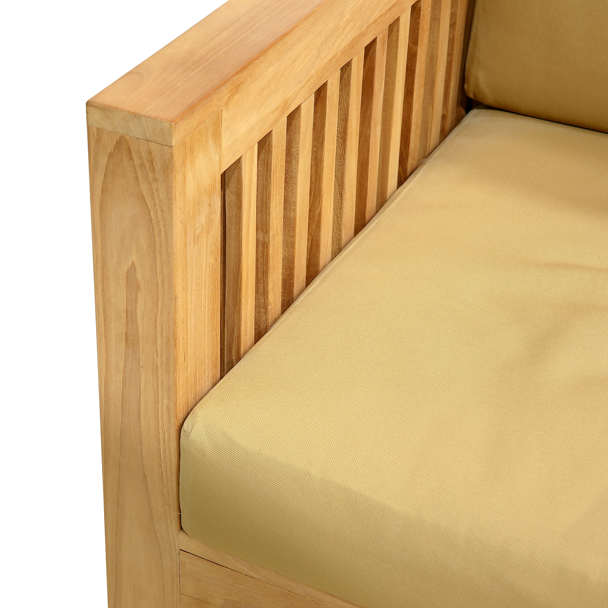 Кресло с подушками Cambium 86x78x70 см, цвет бежевый - фото 4